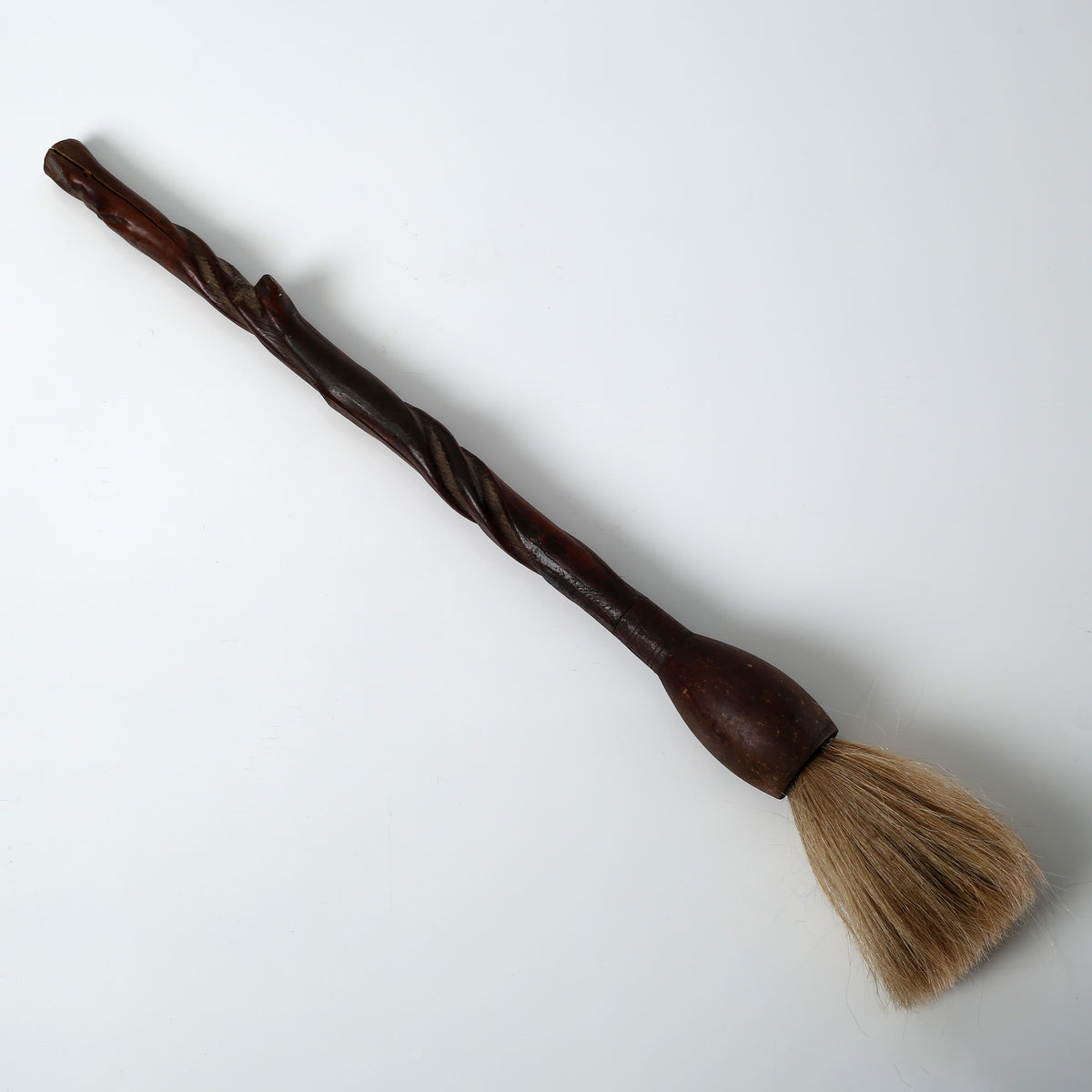 Colligraphy Brush with Live Edge Old Branch (Approx 20-25 inches long)