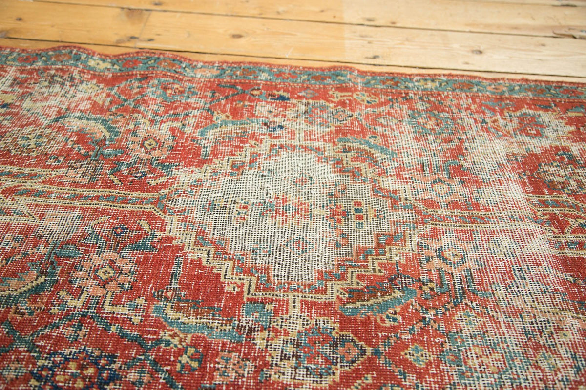 2x13.5 Antique Heriz Rug Runner