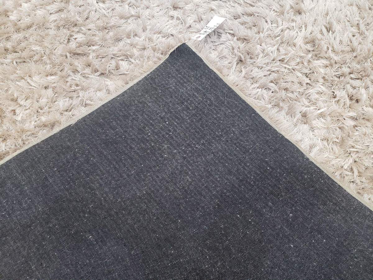 Ivory Shag Rug 6x7, Flokati Carpet, Shaggy Soft Plush Pile Area Rug, Modern Contemporary - Jewel Rugs, view 11