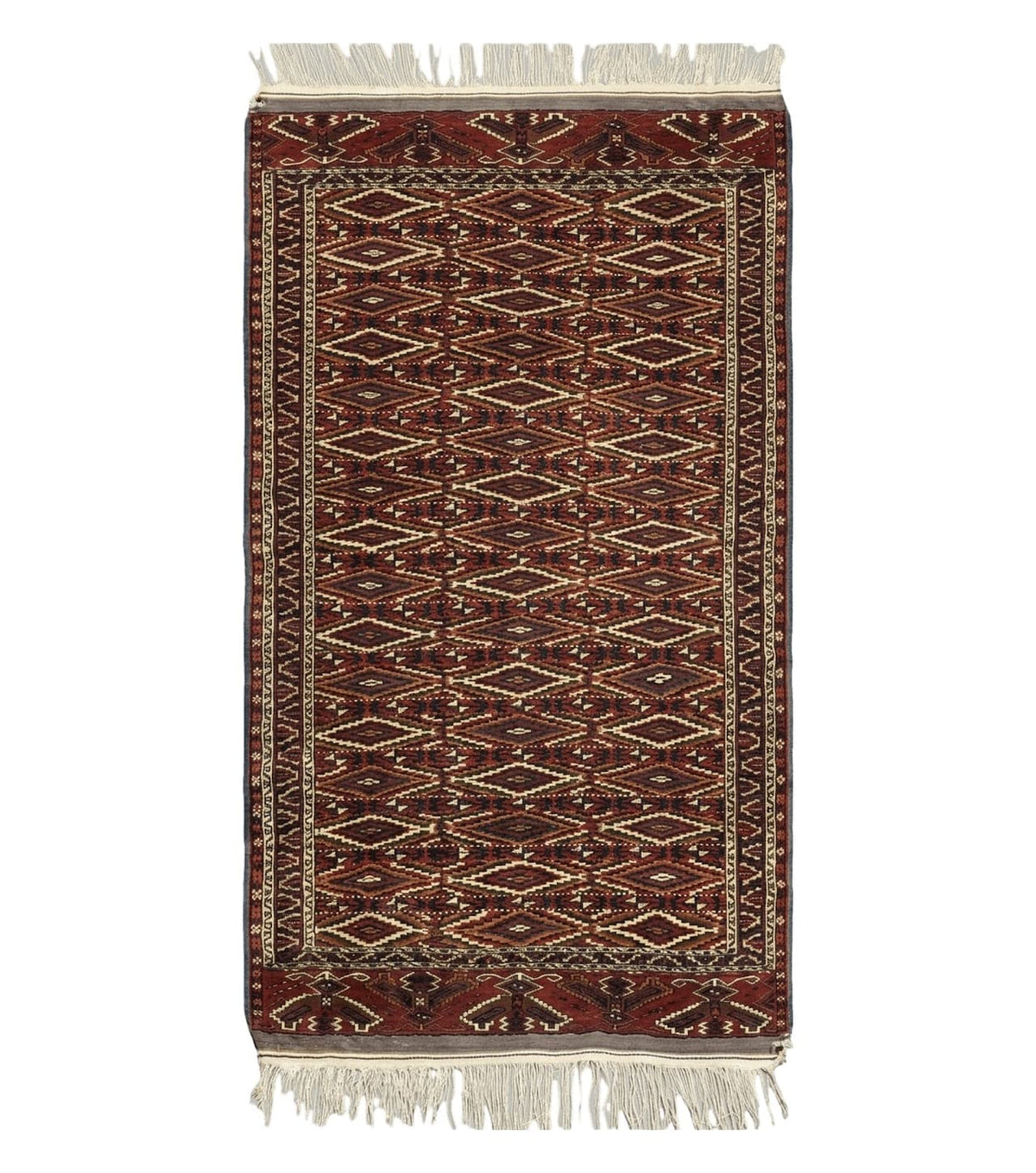 4' X 8' Antique Handmade Russian Bokhara Turkoman Yamud Wool Rug Carpet Nice - Jewel Rugs