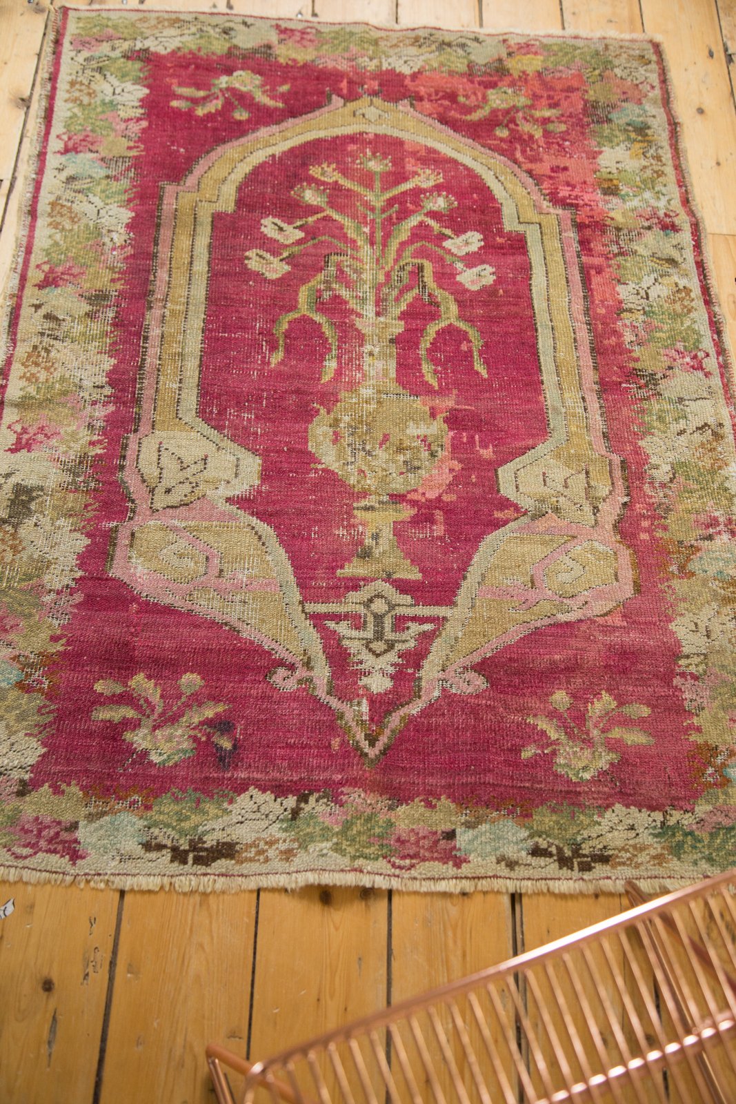 3.5x4.5 Antique Karabagh Square Rug