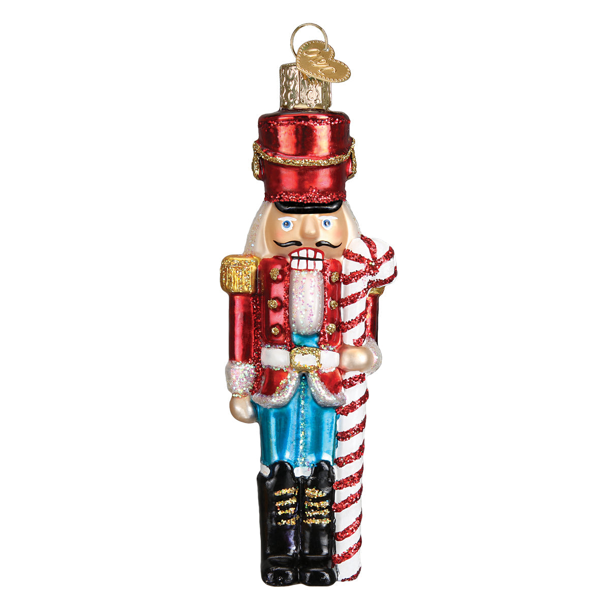 Peppermint Nutcracker Ornament