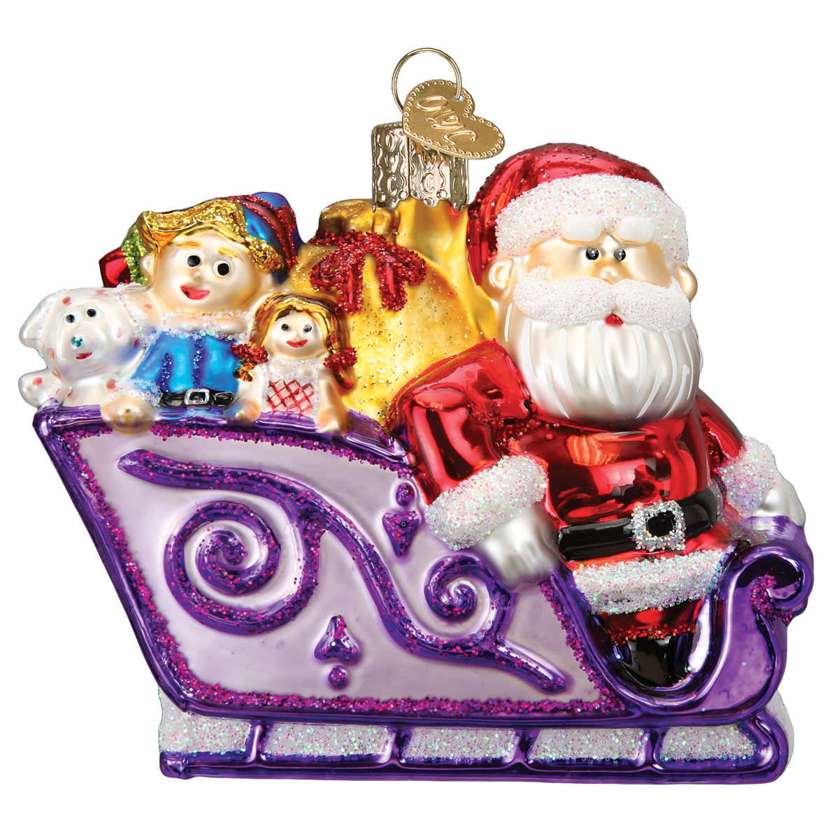 Santa And Friends Ornament