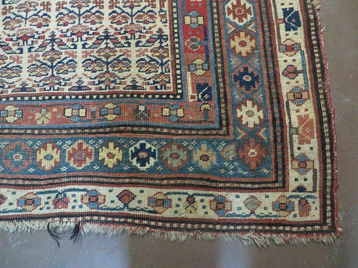 5' X 9' Antique Handmade Caucasian Kuba Wool Rug Veg Dye Runner Nice - Jewel Rugs, view 10