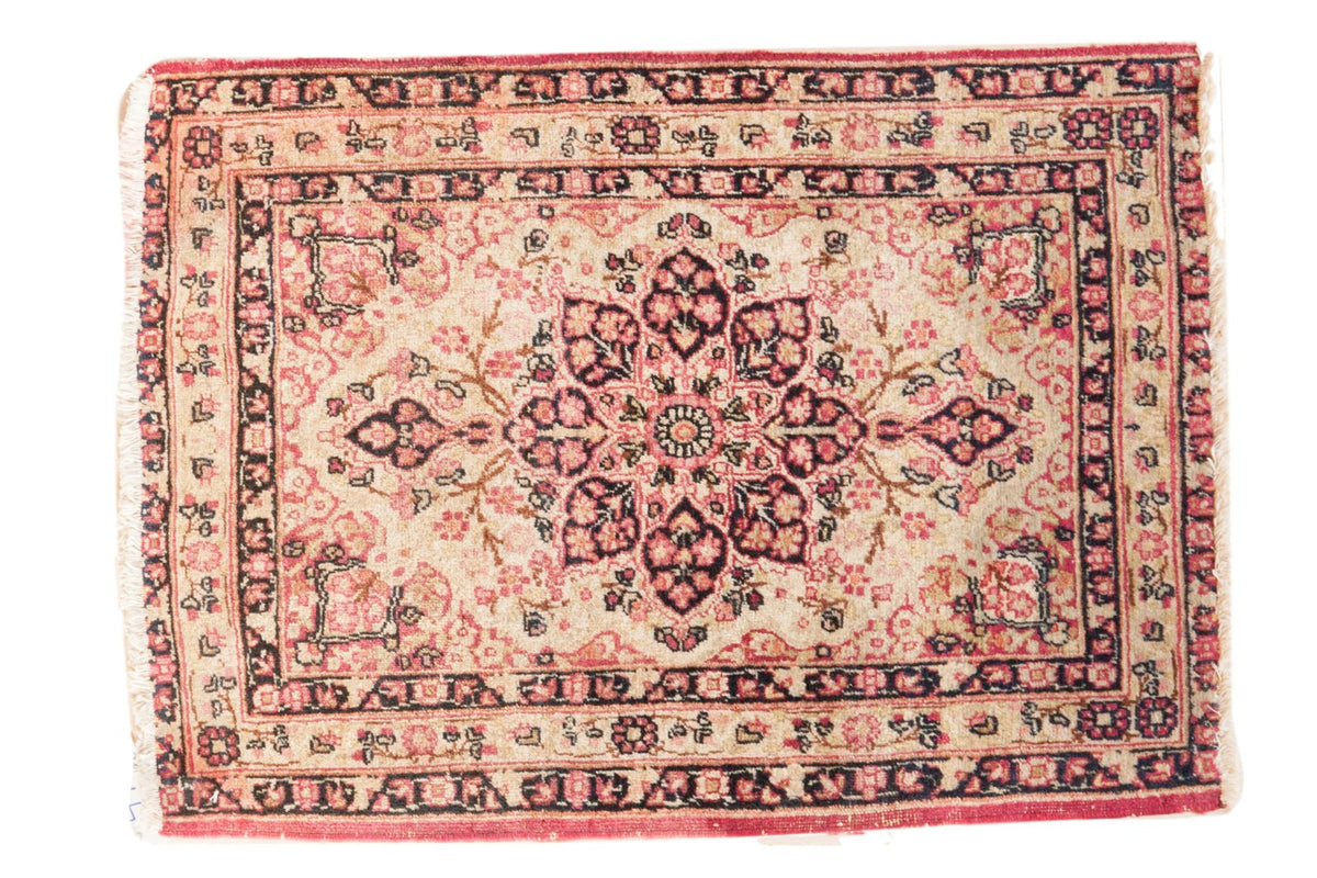 2x3 Antique Kerman Rug Mat