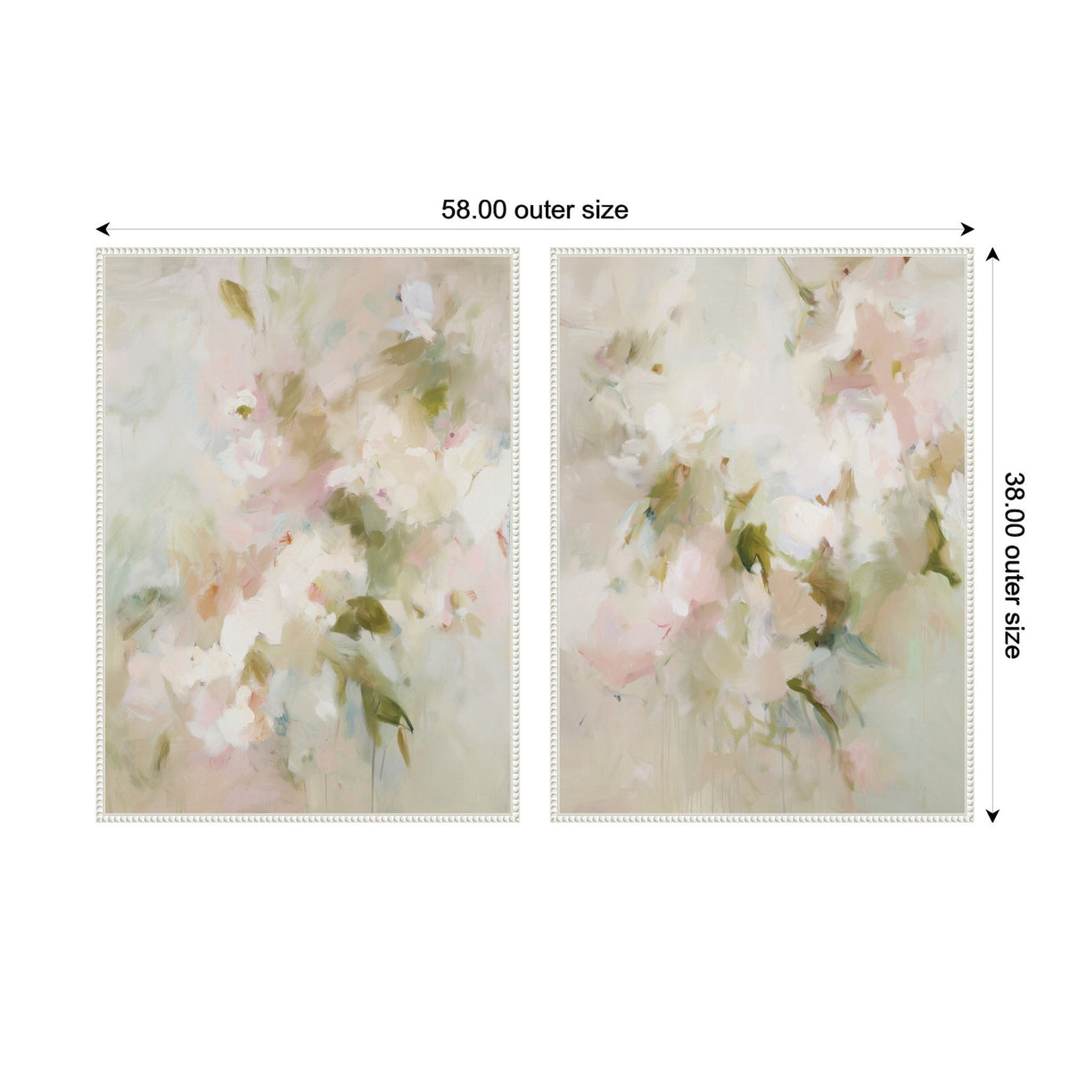 Bloom No. 1 & No. 2 2 Piece Framed Canvas Wall Art Set by Amy Lighthall