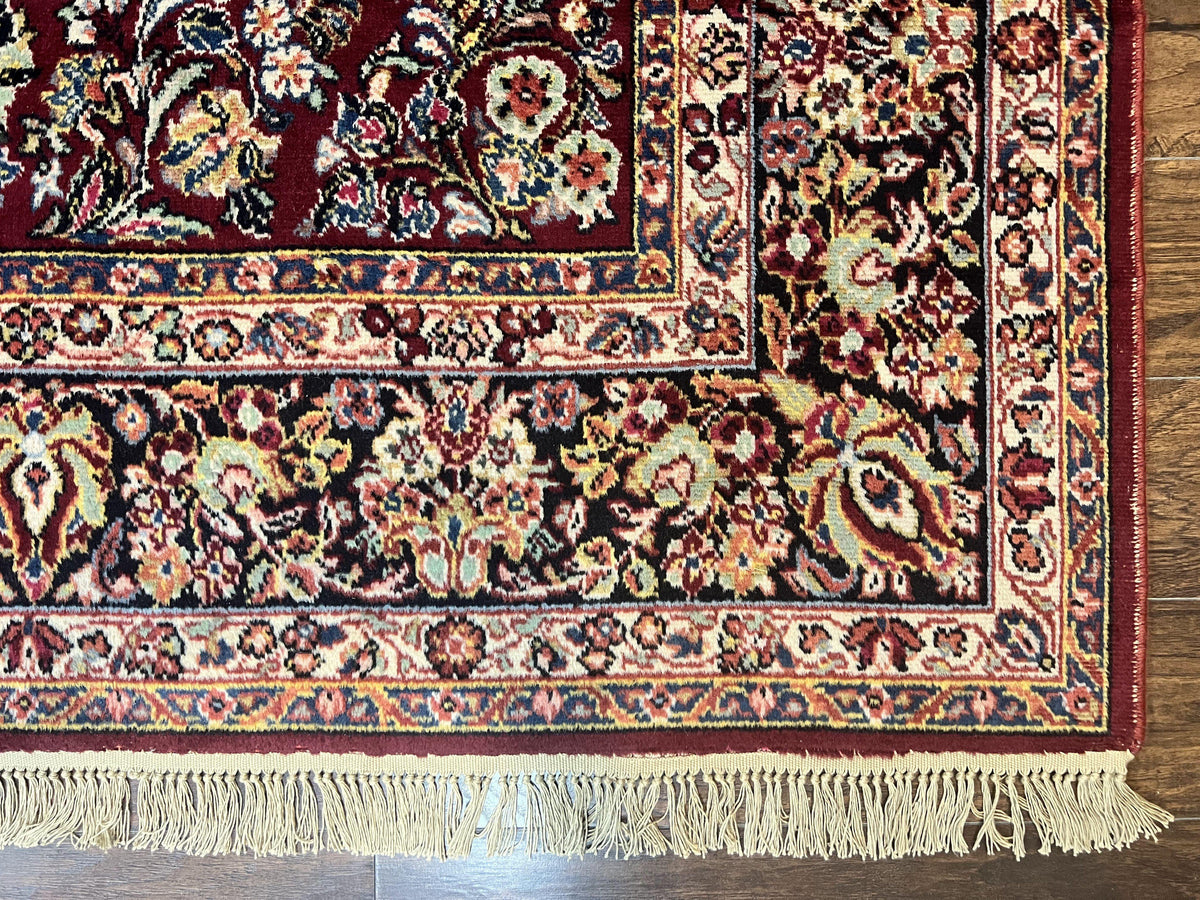 Karastan Rug 9x12 Red Sarouk #785, Wool Karastan Carpet, Discontinued Vintage, Original 700 Series, Karastan Area Rug - Jewel Rugs, view 10