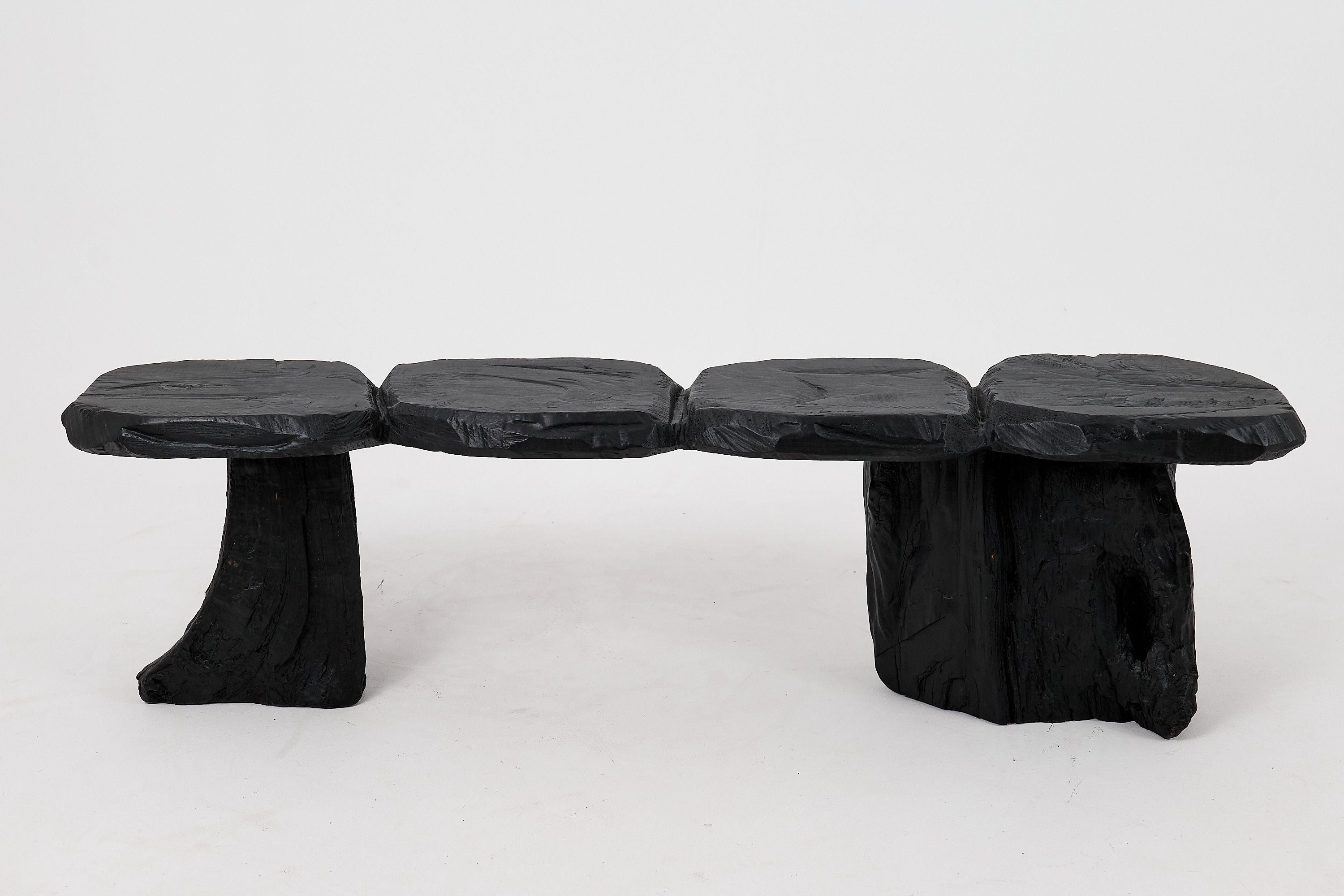 Jownik, Charred Wood Bench - Organic Character & Raw Elegance - image 13
