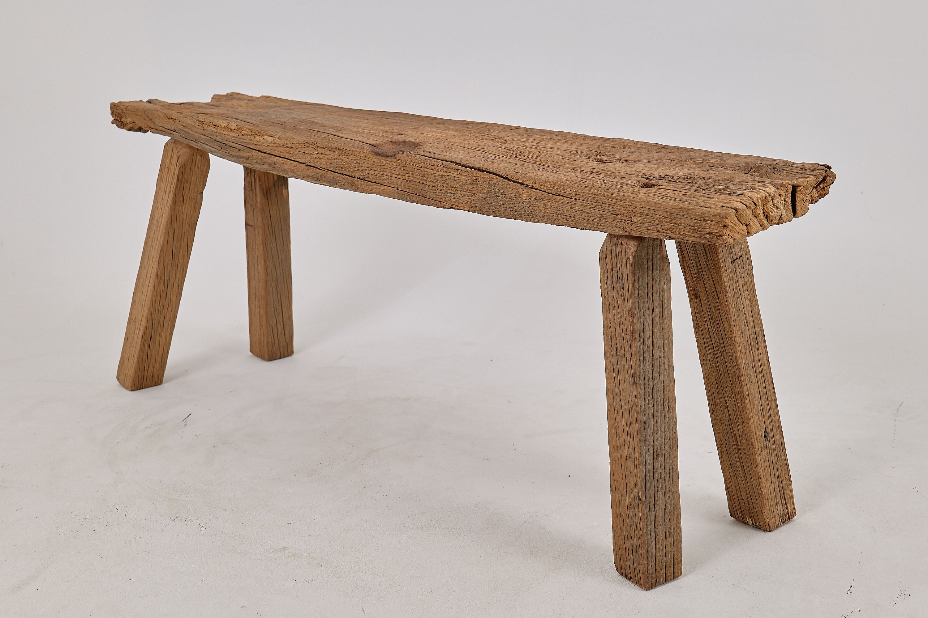 Reclaimed Oak Bench/Console - image 11