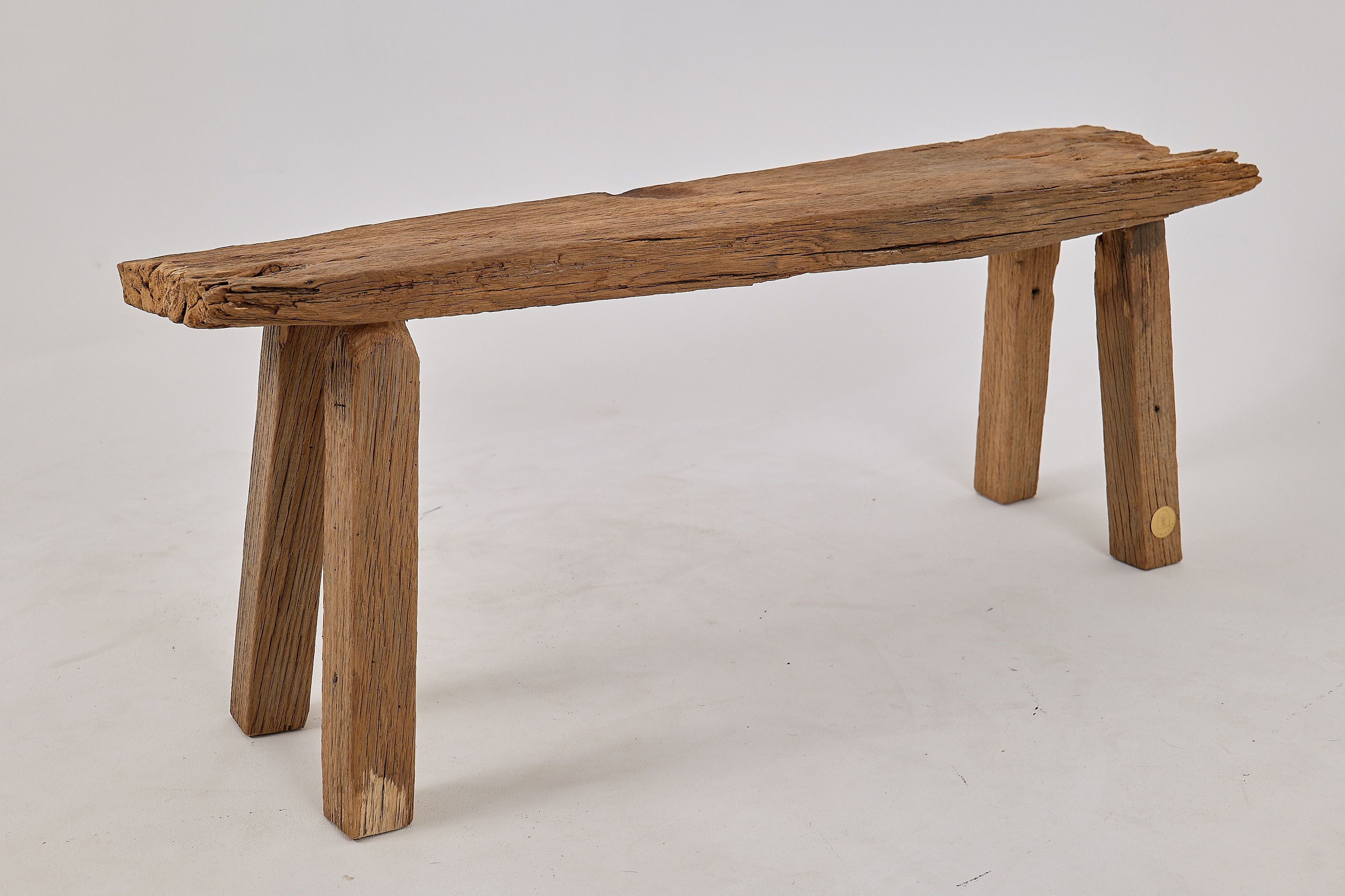 Reclaimed Oak Bench/Console - image 15