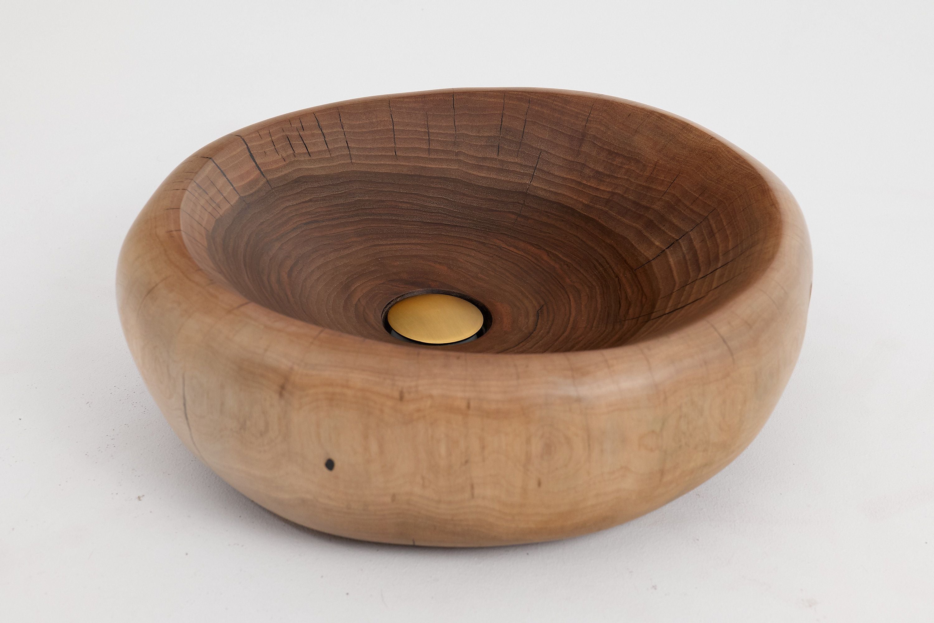 Banik, Organic Sculpted Wood Sink - Carved From Solid Wood - image 11