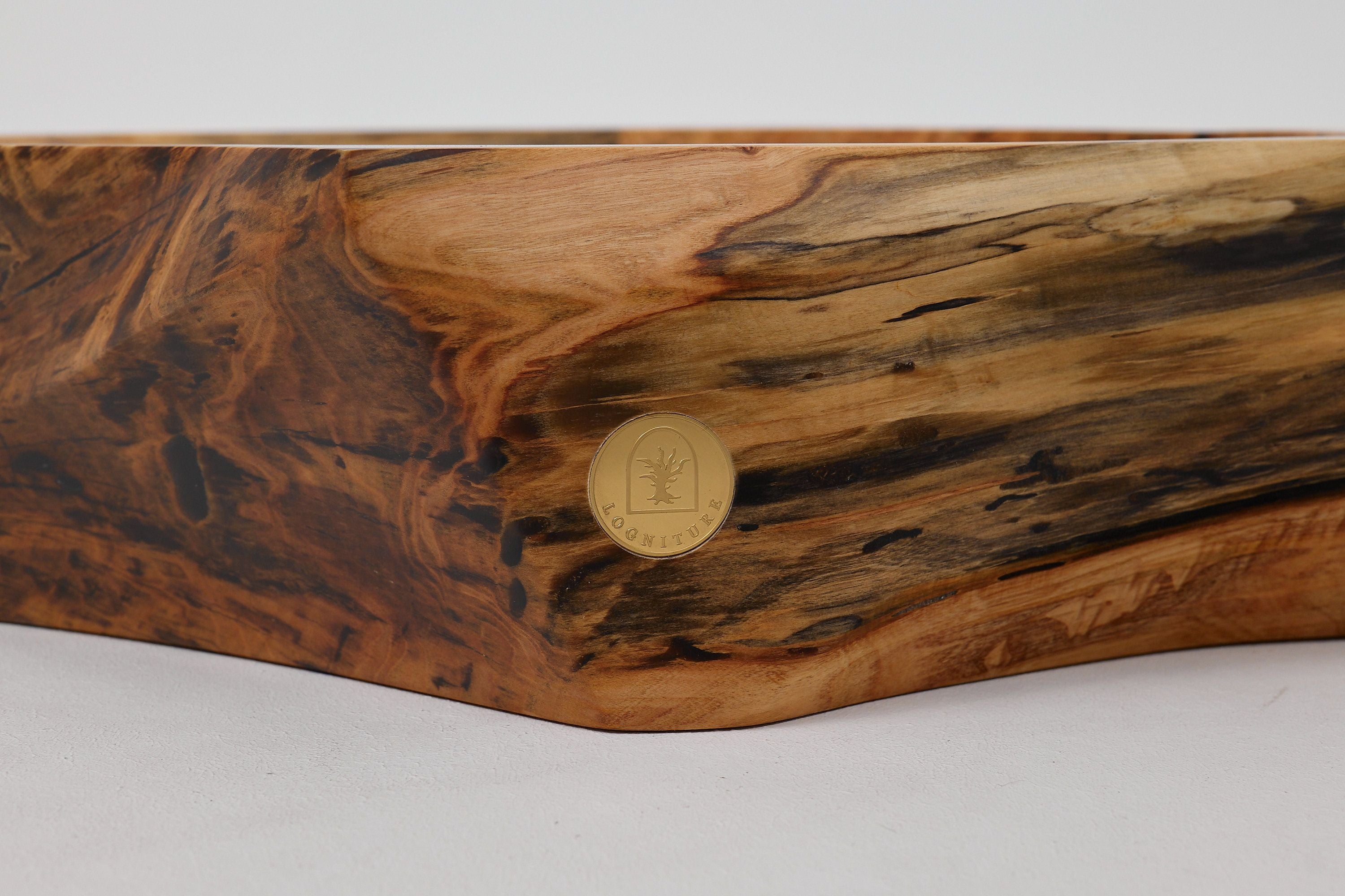 Banik, Organic Sculpted Wood Sink - Carved From Solid Wood - image 4