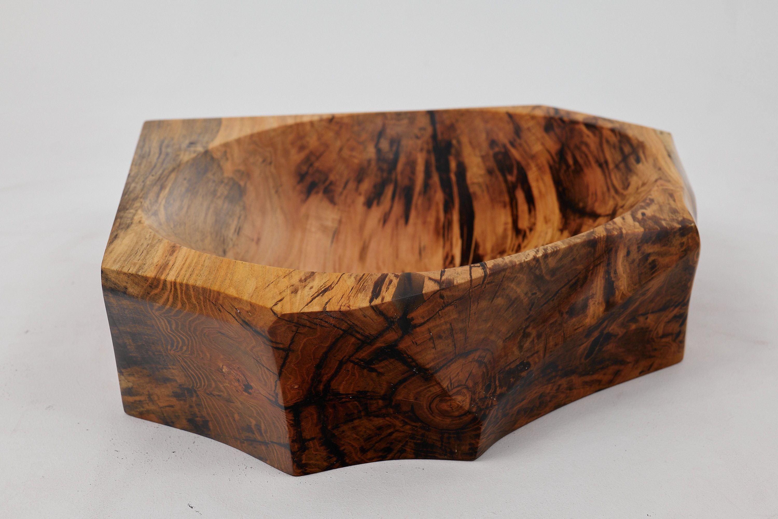Banik, Organic Sculpted Wood Sink - Carved From Solid Wood - image 18