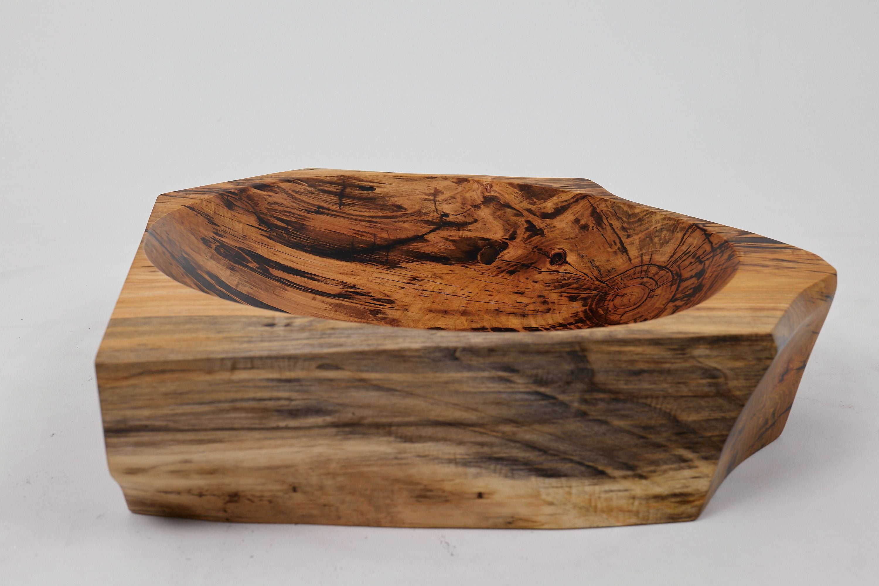 Banik, Organic Sculpted Wood Sink - Carved From Solid Wood - image 15