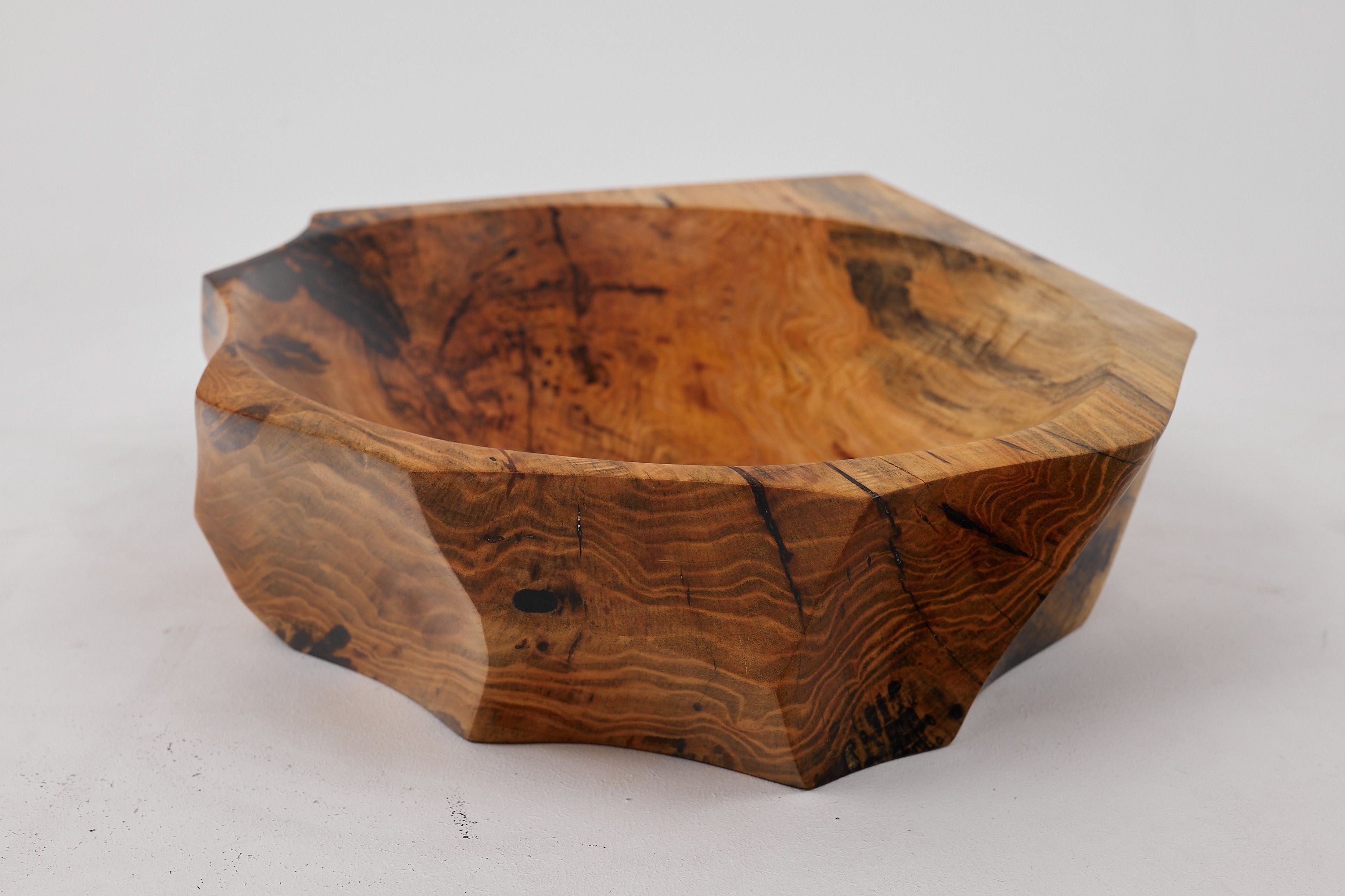 Banik, Organic Sculpted Wood Sink - Carved From Solid Wood - image 8