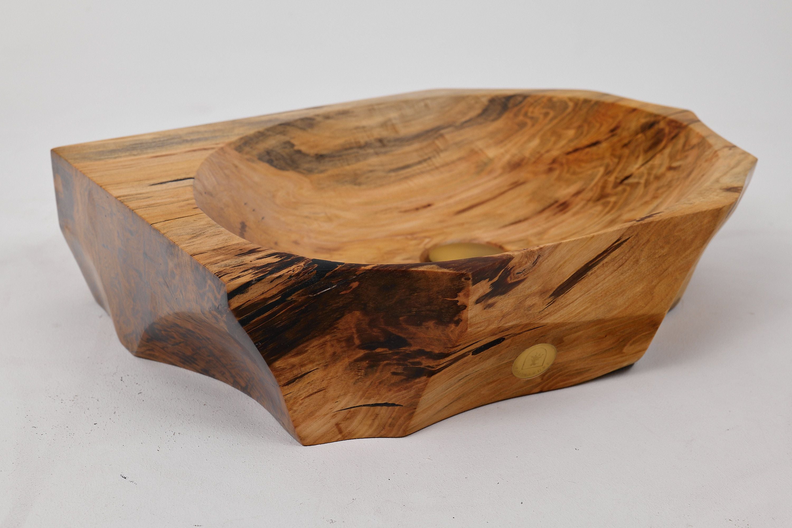 Banik, Organic Sculpted Wood Sink - Carved From Solid Wood - image 18