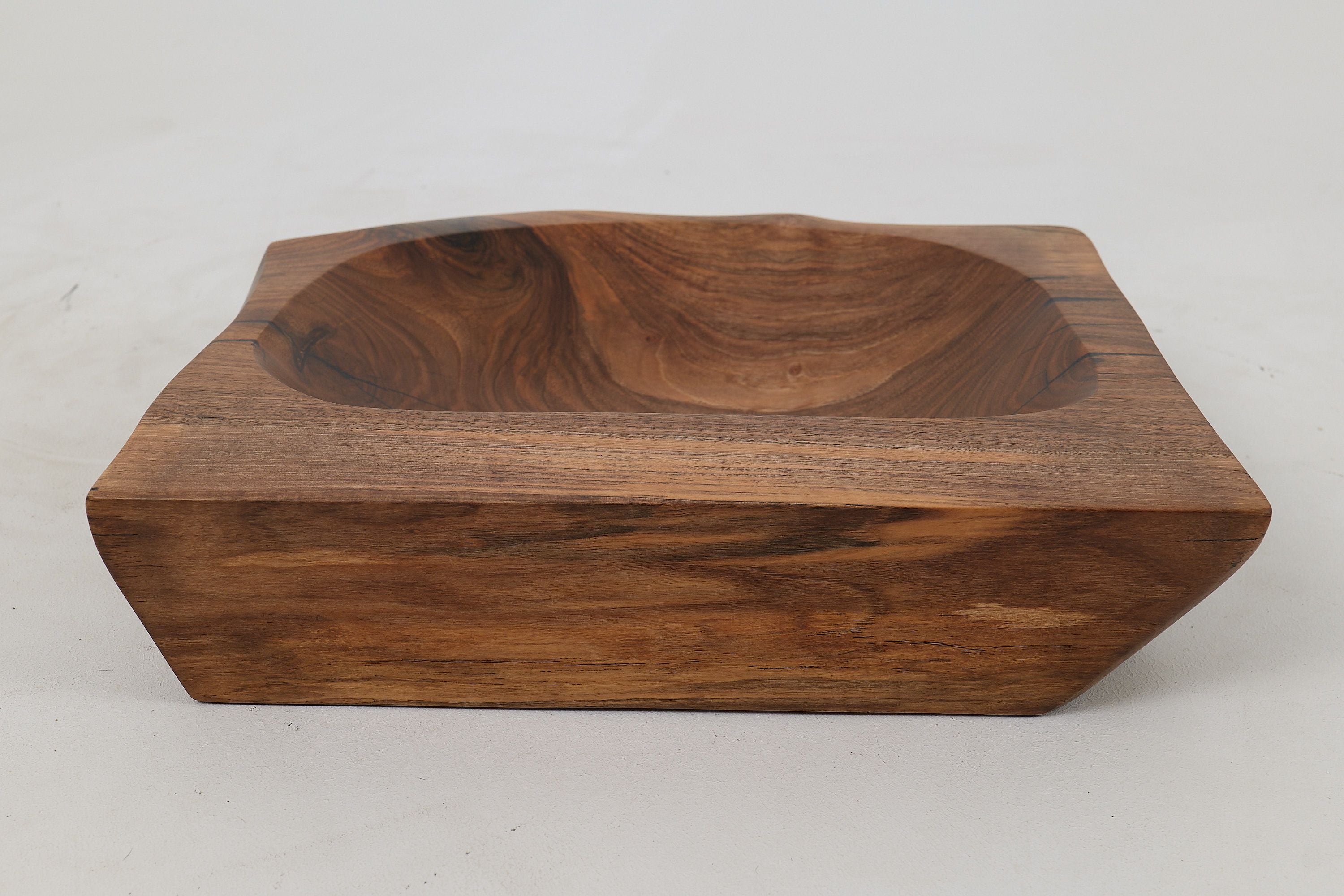 Banik, Organic Sculpted Wood Sink - Carved From Solid Wood - image 8