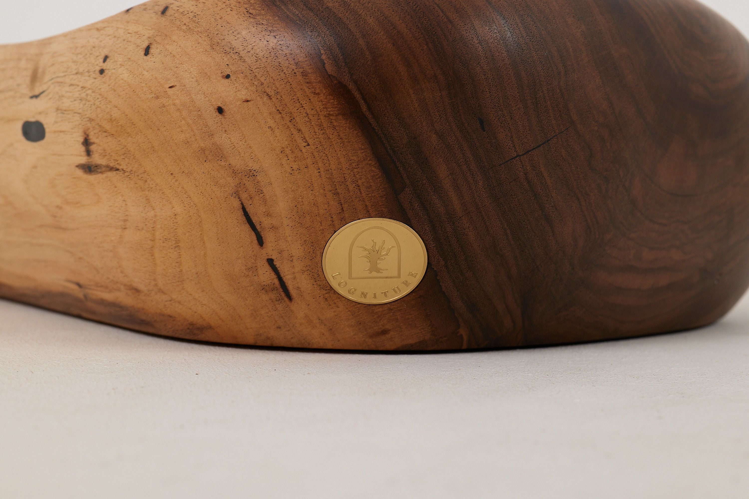 Banik, Organic Sculpted Wood Sink - Carved From Solid Wood - image 6