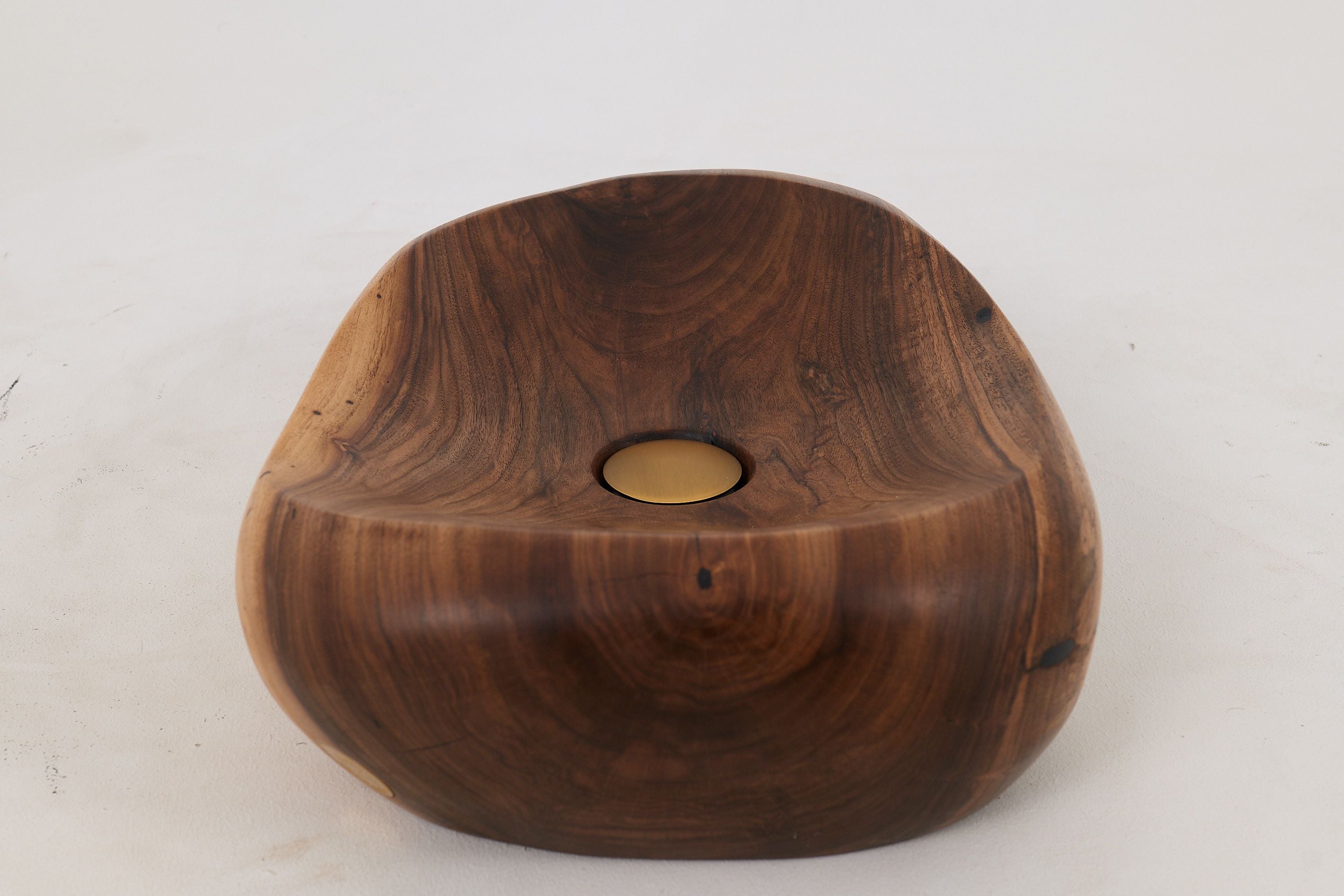 Banik, Organic Sculpted Wood Sink - Carved From Solid Wood - image 8