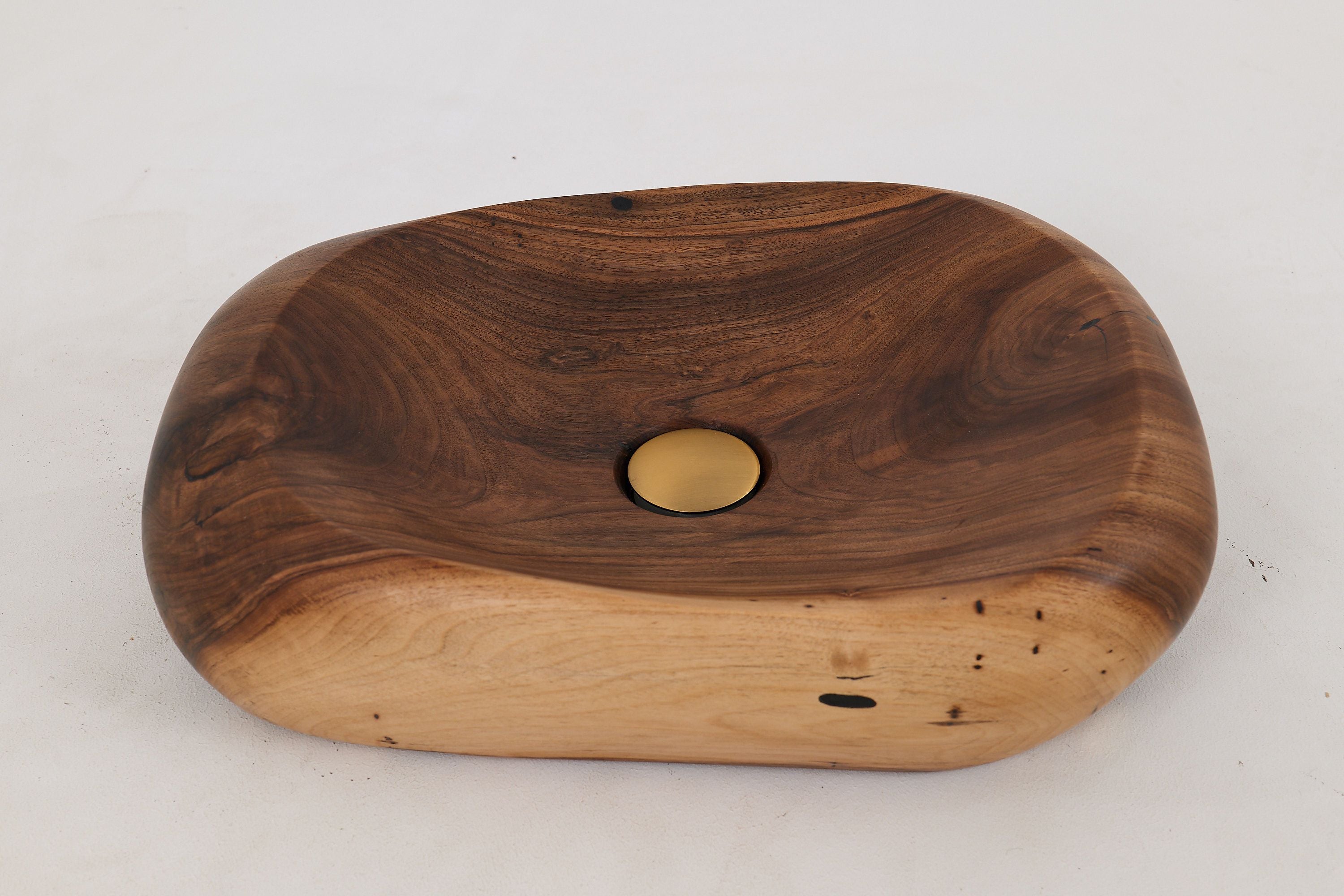 Banik, Organic Sculpted Wood Sink - Carved From Solid Wood - image 2