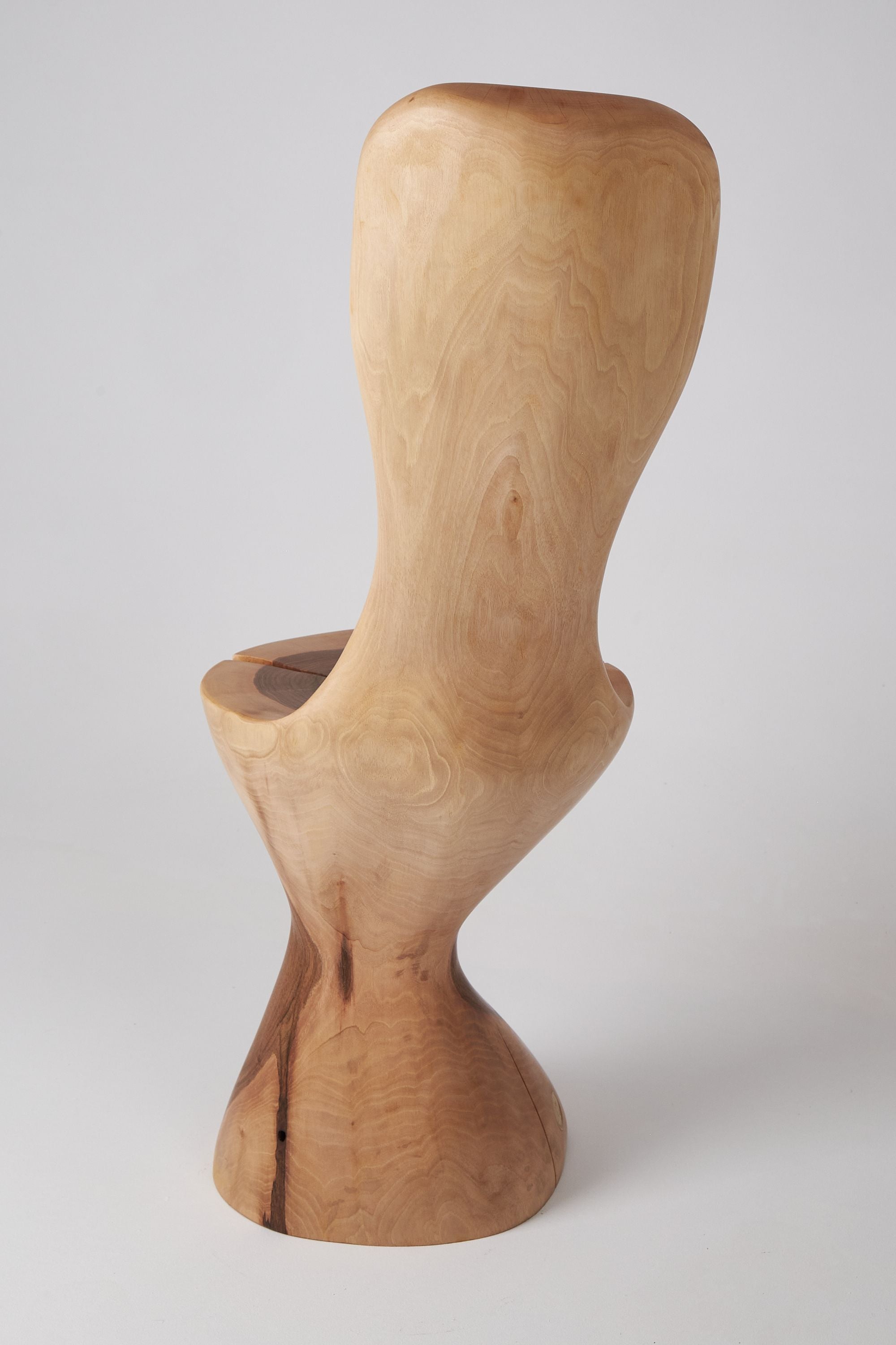 Leszy, Hand-Carved Walnut Chair - image 6