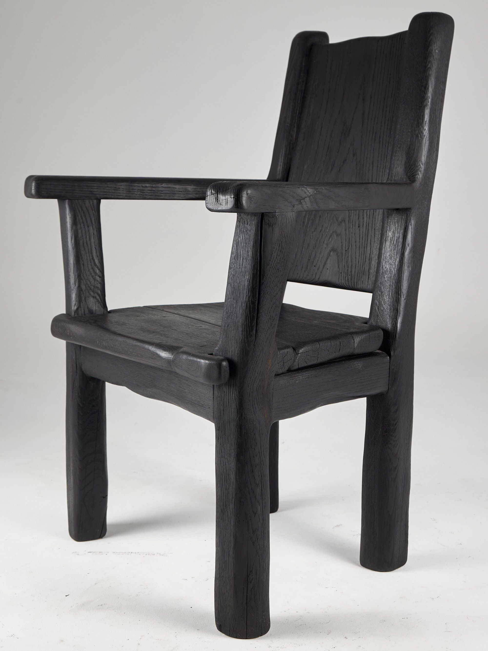 Veles, Hand Crafted Charred Armchair - image 3