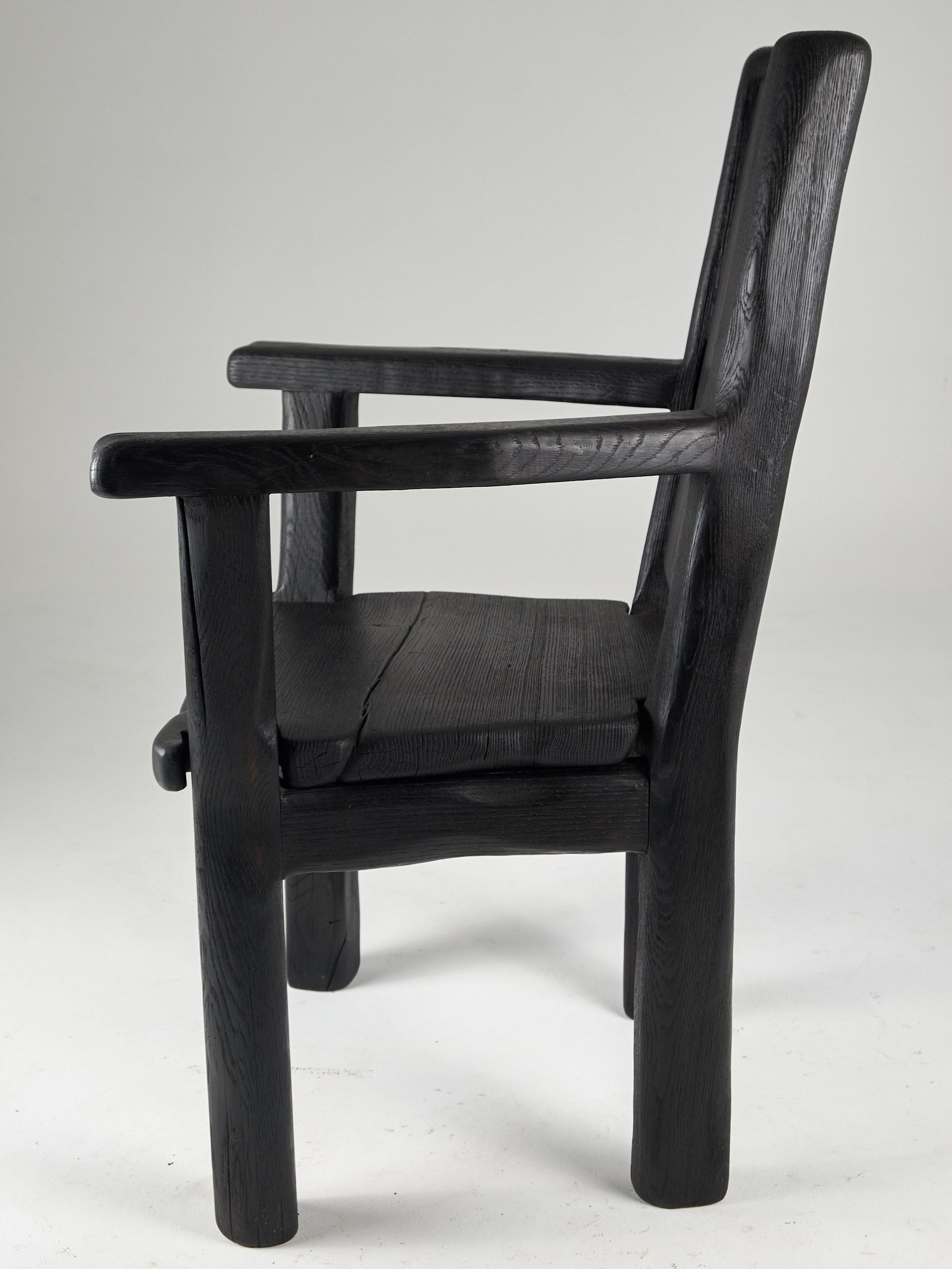 Veles, Hand Crafted Charred Armchair - image 4