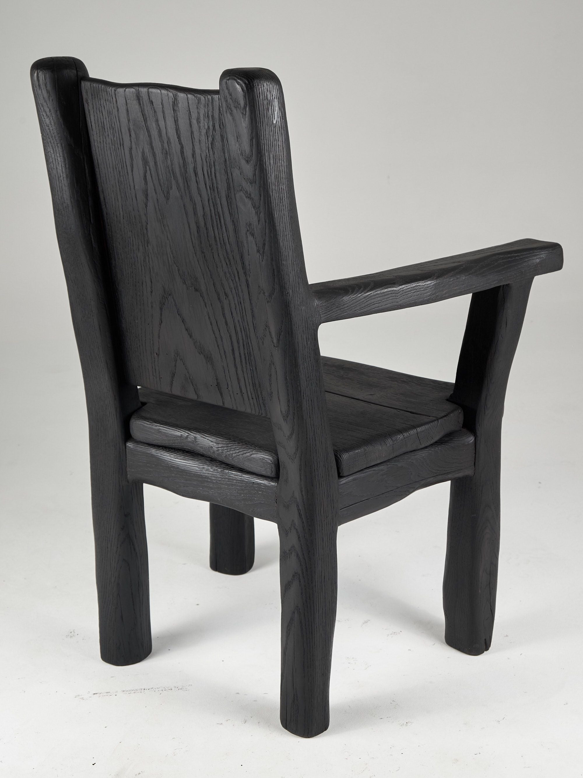 Veles, Hand Crafted Charred Armchair - image 8