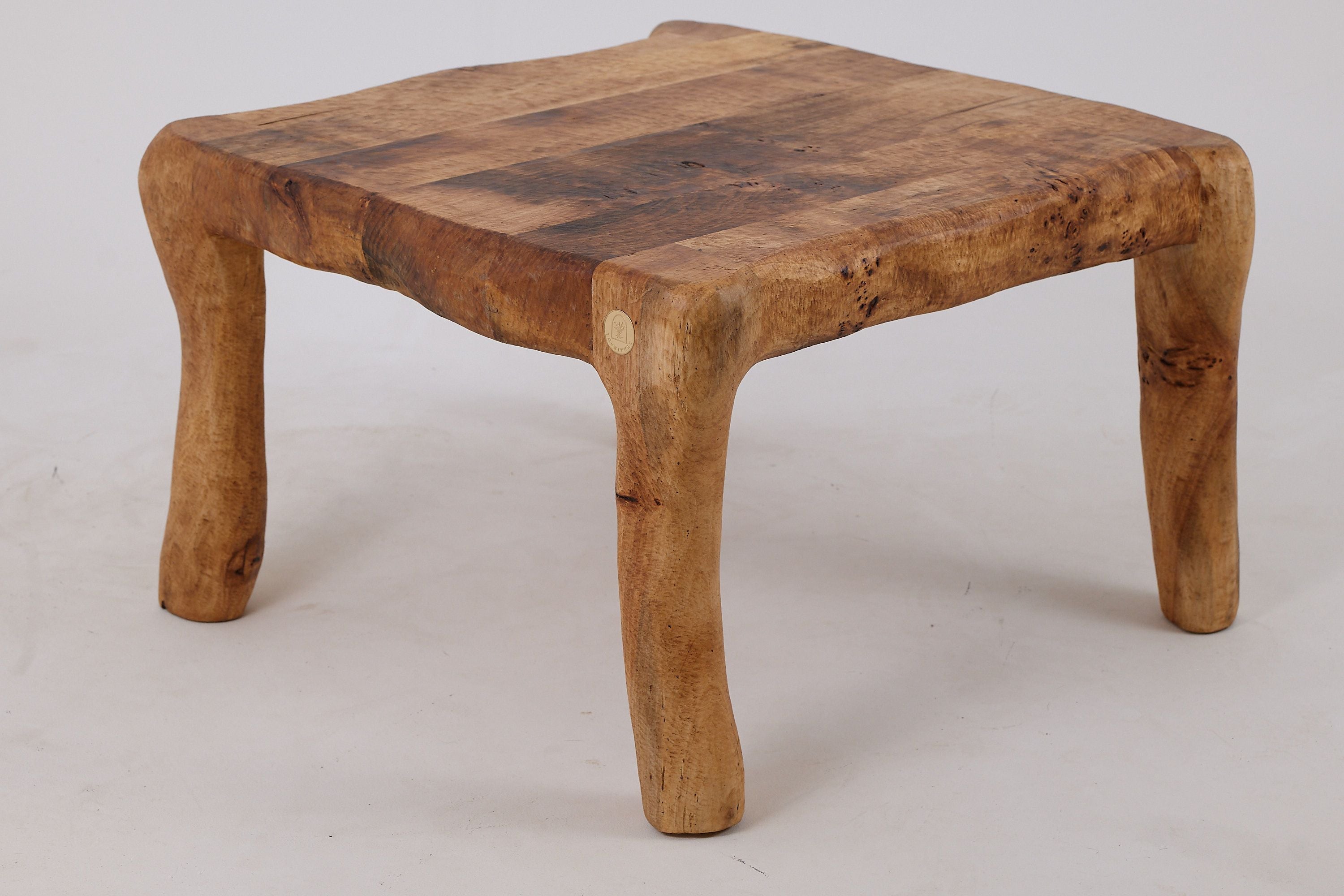 Jownik, Square Burl Table â Rustic Balance in Solid Wood - image 10