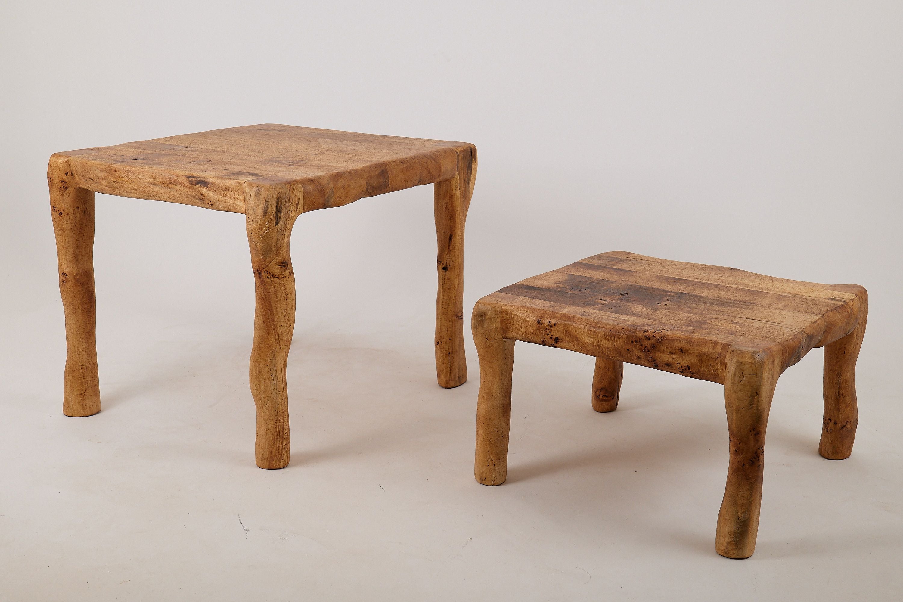 Jownik, Square Burl Table â Rustic Balance in Solid Wood - image 20