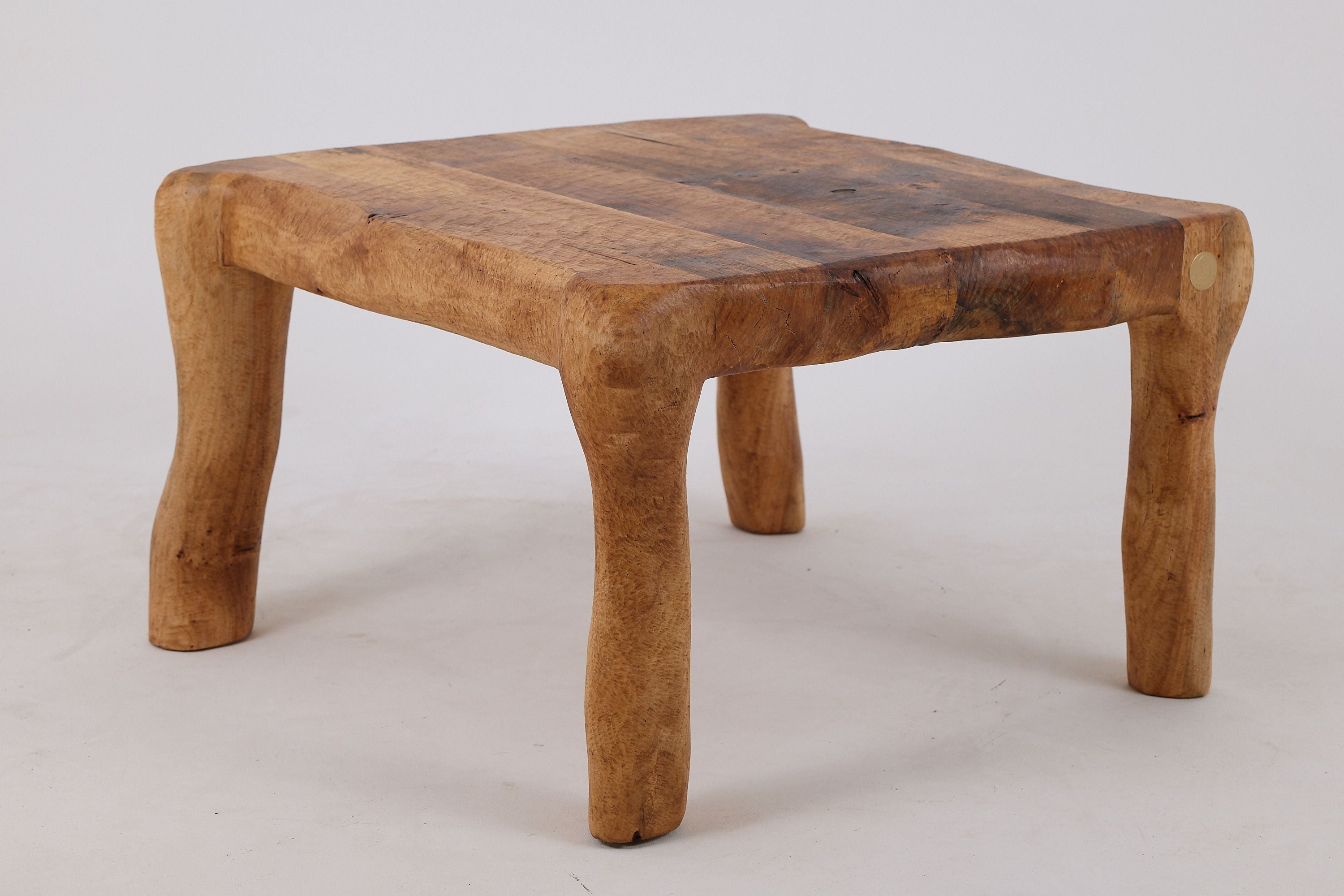 Jownik, Square Burl Table â Rustic Balance in Solid Wood - image 5