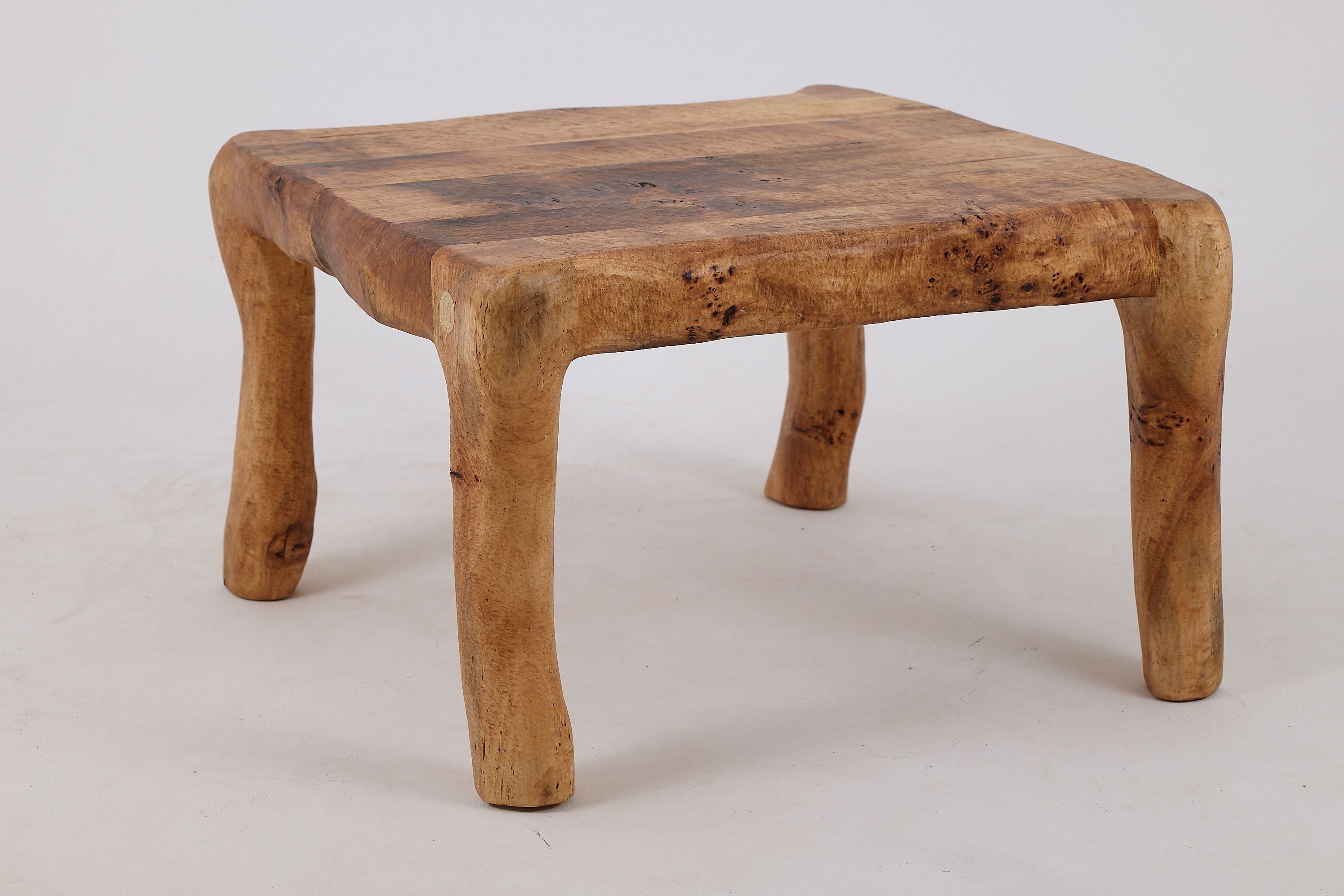 Jownik, Square Burl Table â Rustic Balance in Solid Wood - image 12