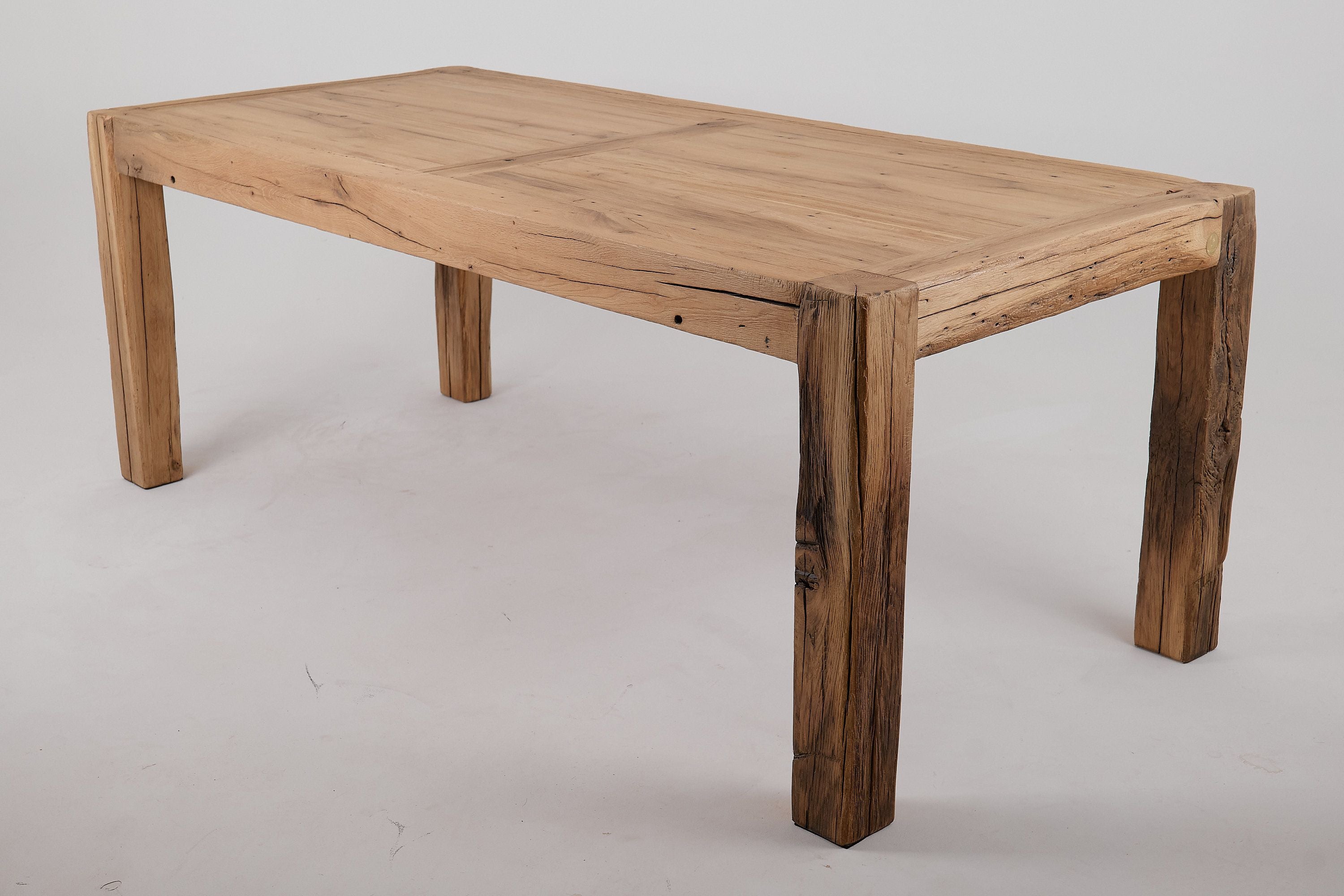 Reclaimed Oak Table - image 14