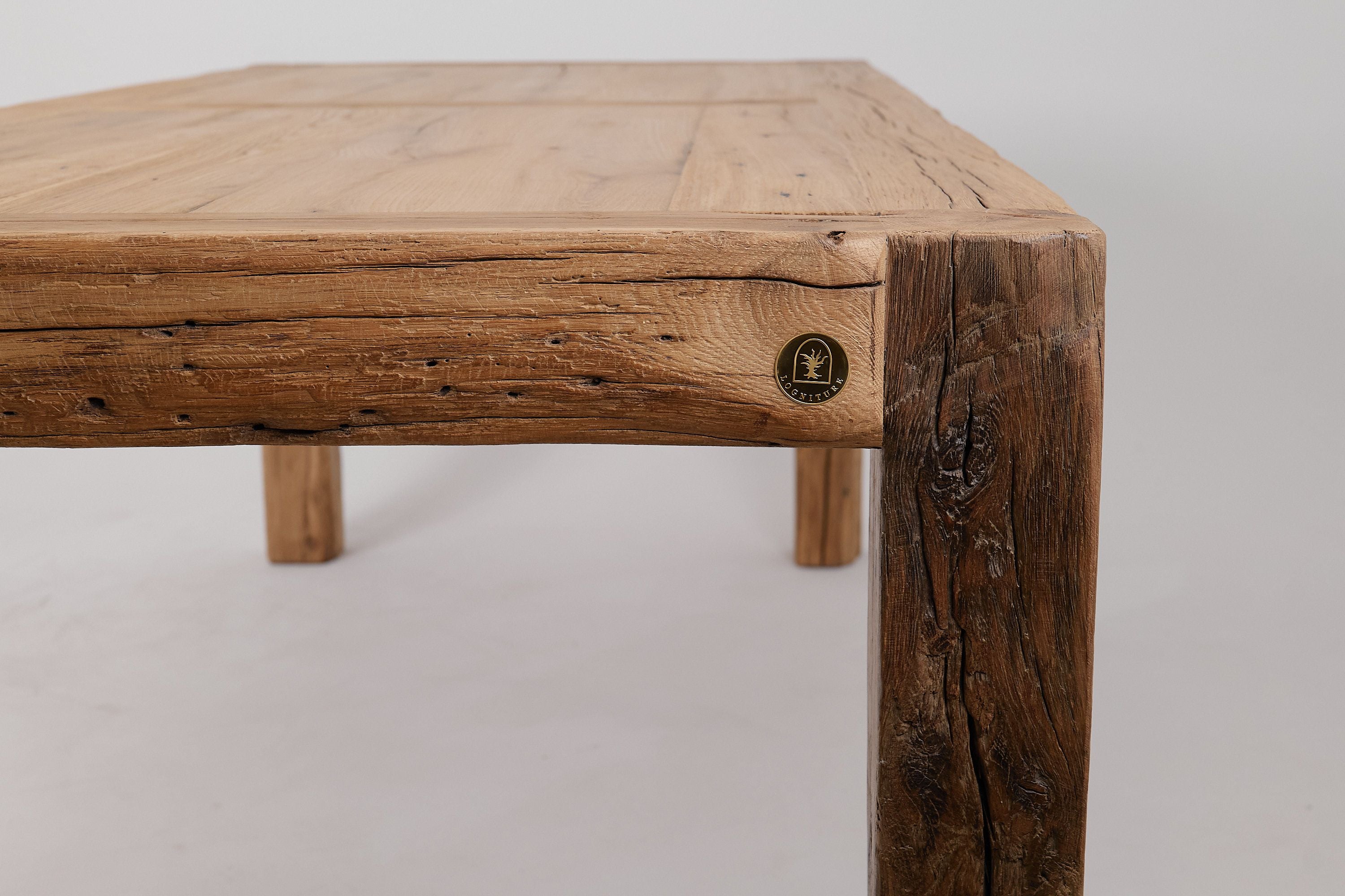 Reclaimed Oak Table - image 16