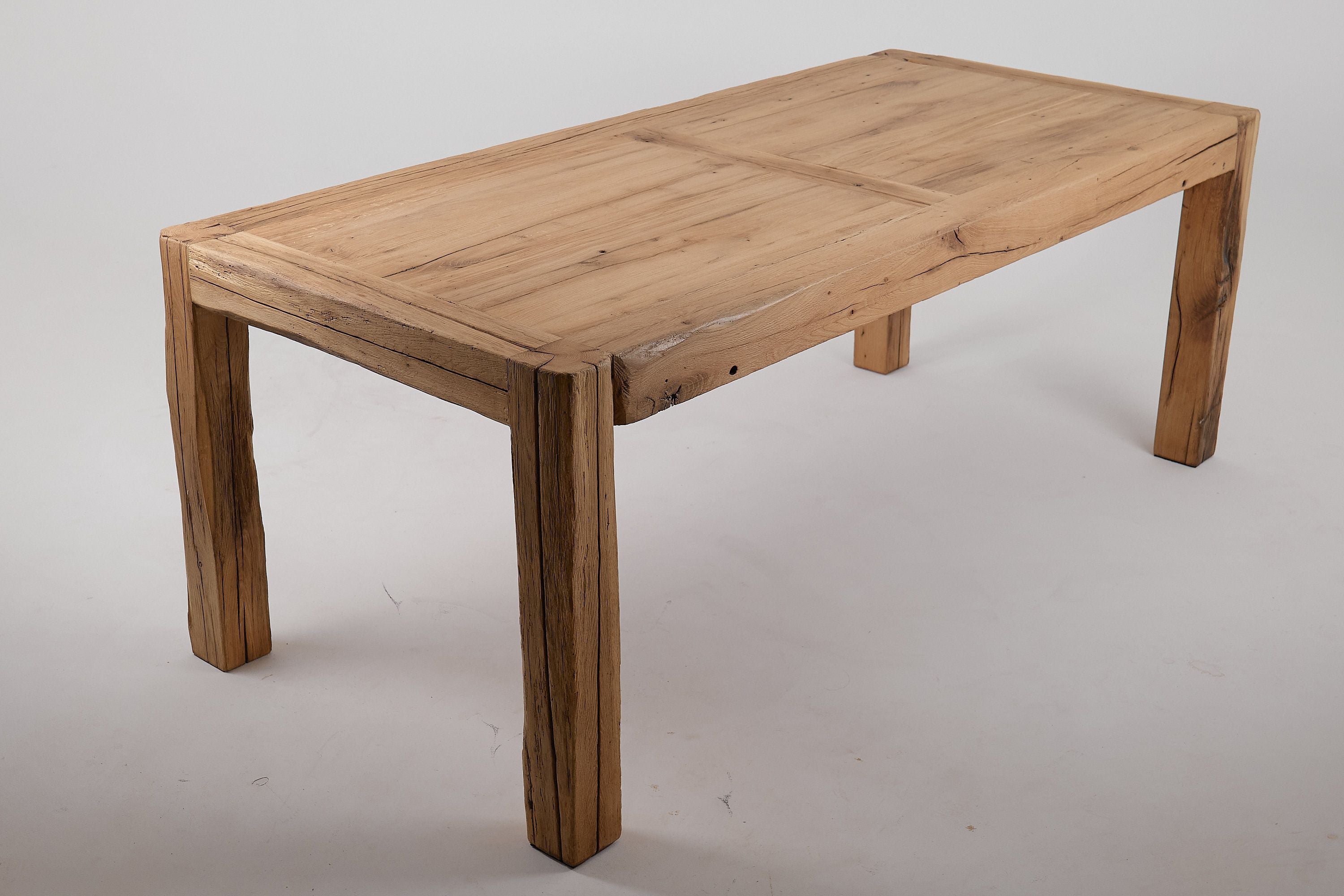 Reclaimed Oak Table - image 10