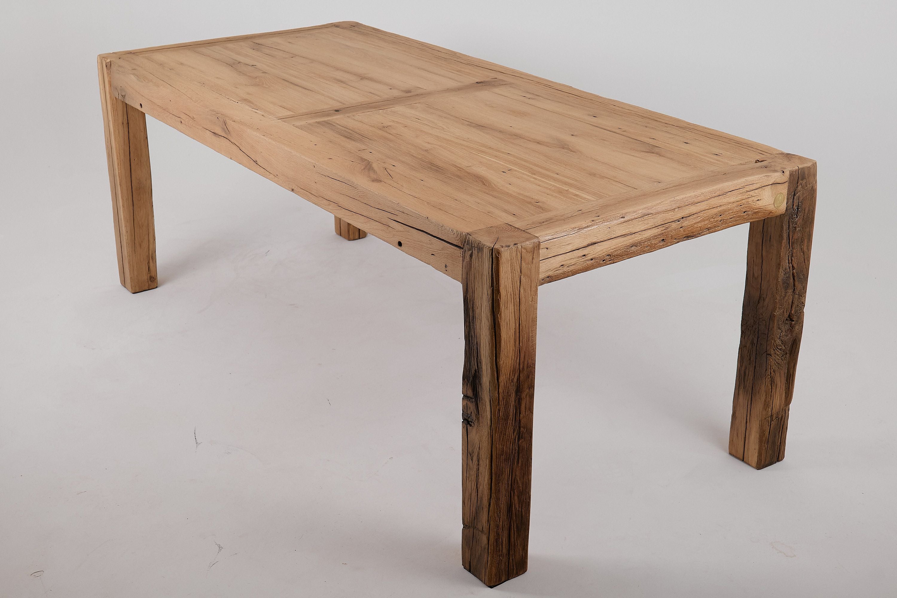 Reclaimed Oak Table - image 15