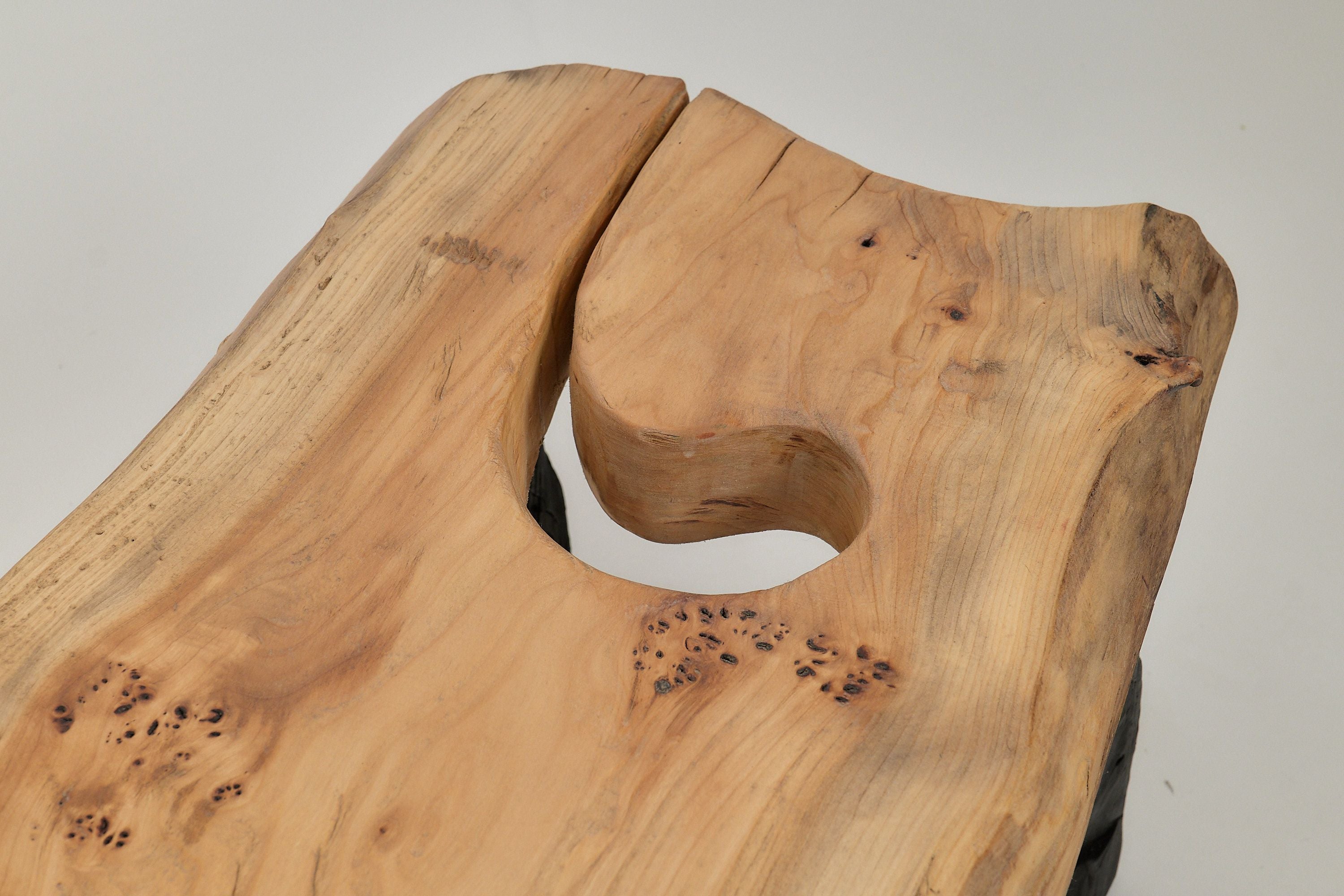 Jownik, Coffee Table â Natural Edge with Unique Charred Legs - image 17
