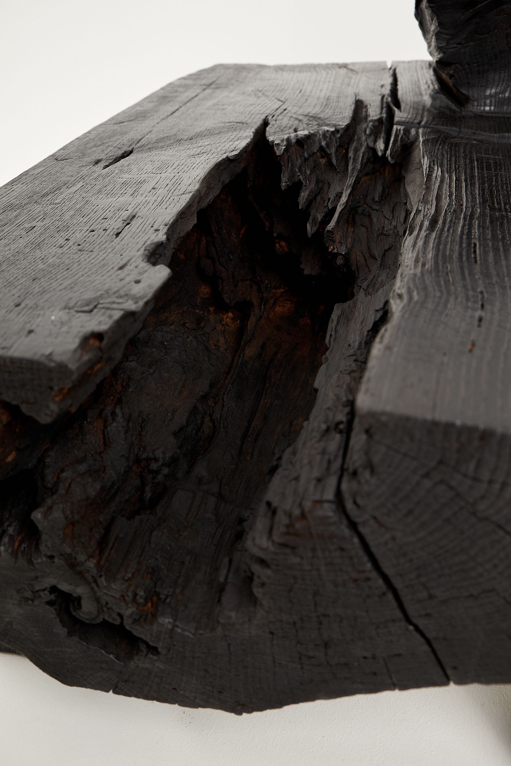 Jownik, Charred Rustic Coffee Table - Chainsaw Carved - image 10