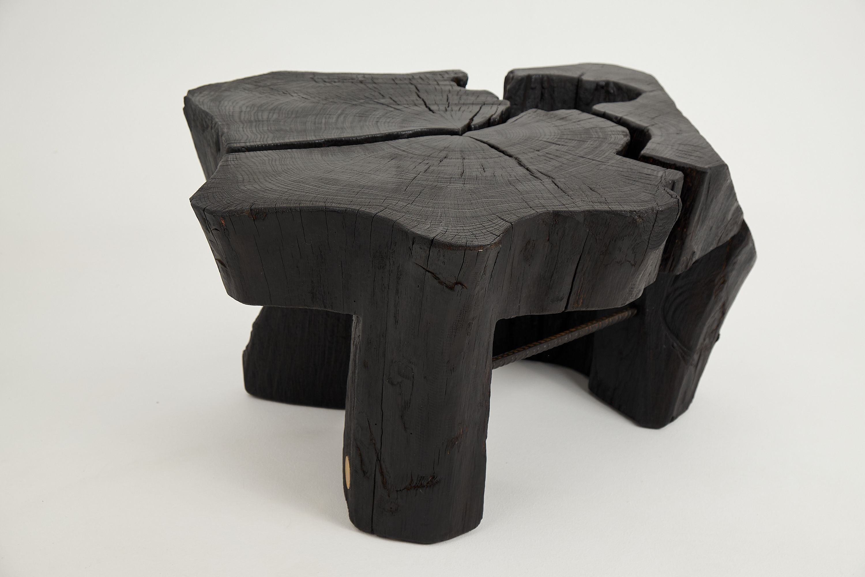 Jownik, Charred Round Coffee Table - image 14