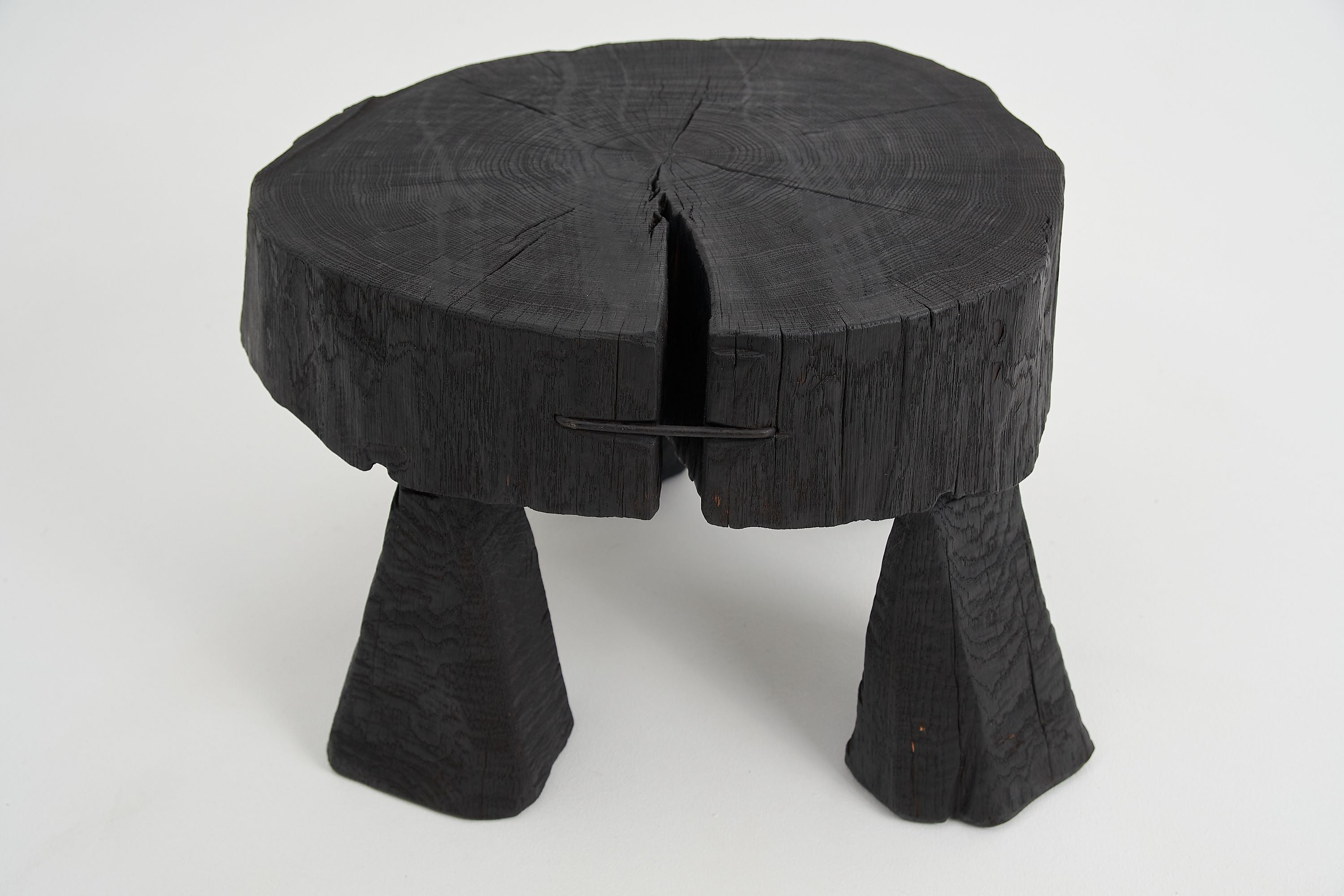 Jownik, Charred Round Coffee Table - image 3
