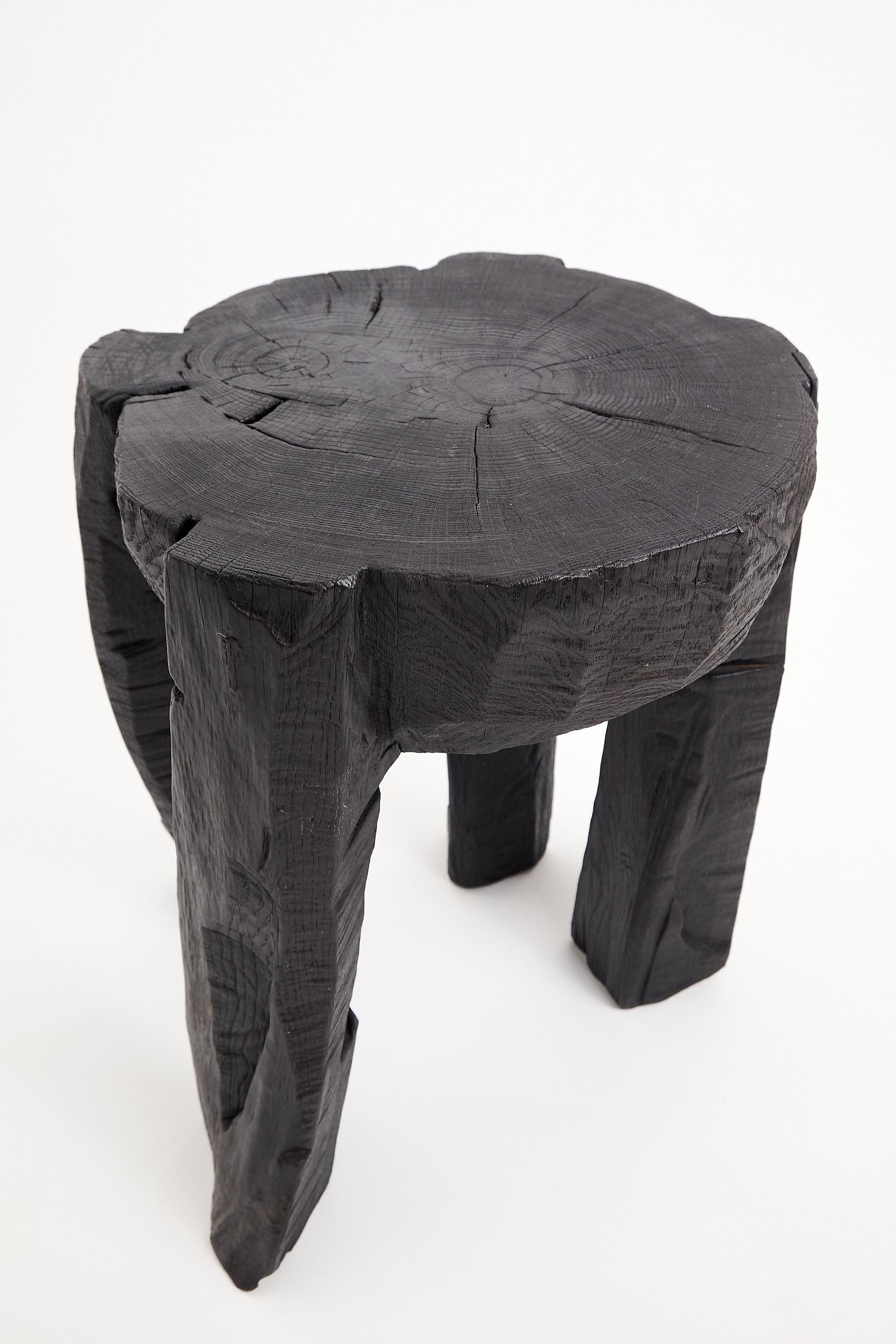 Jownik, Charred Round Coffee Table - image 3