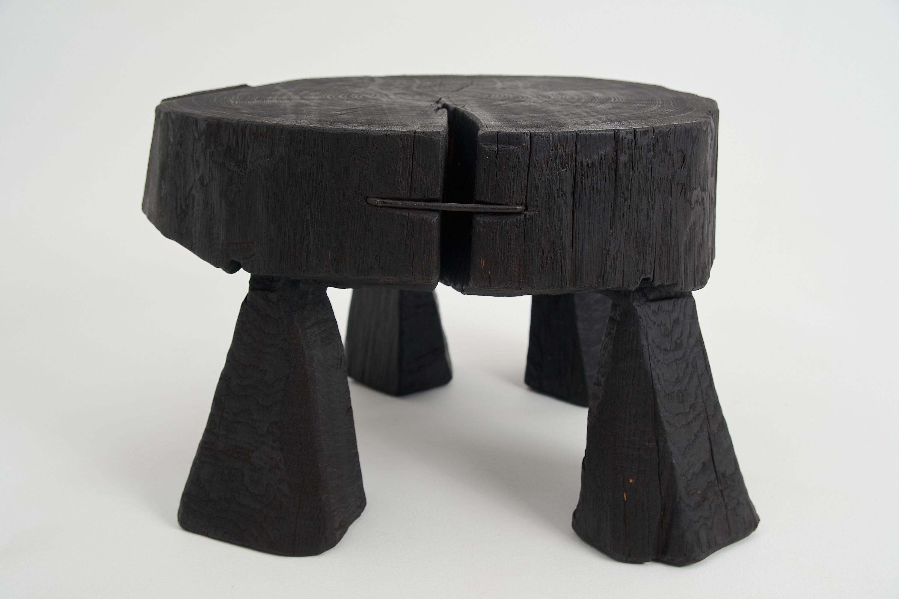 Jownik, Charred Round Coffee Table - image 4