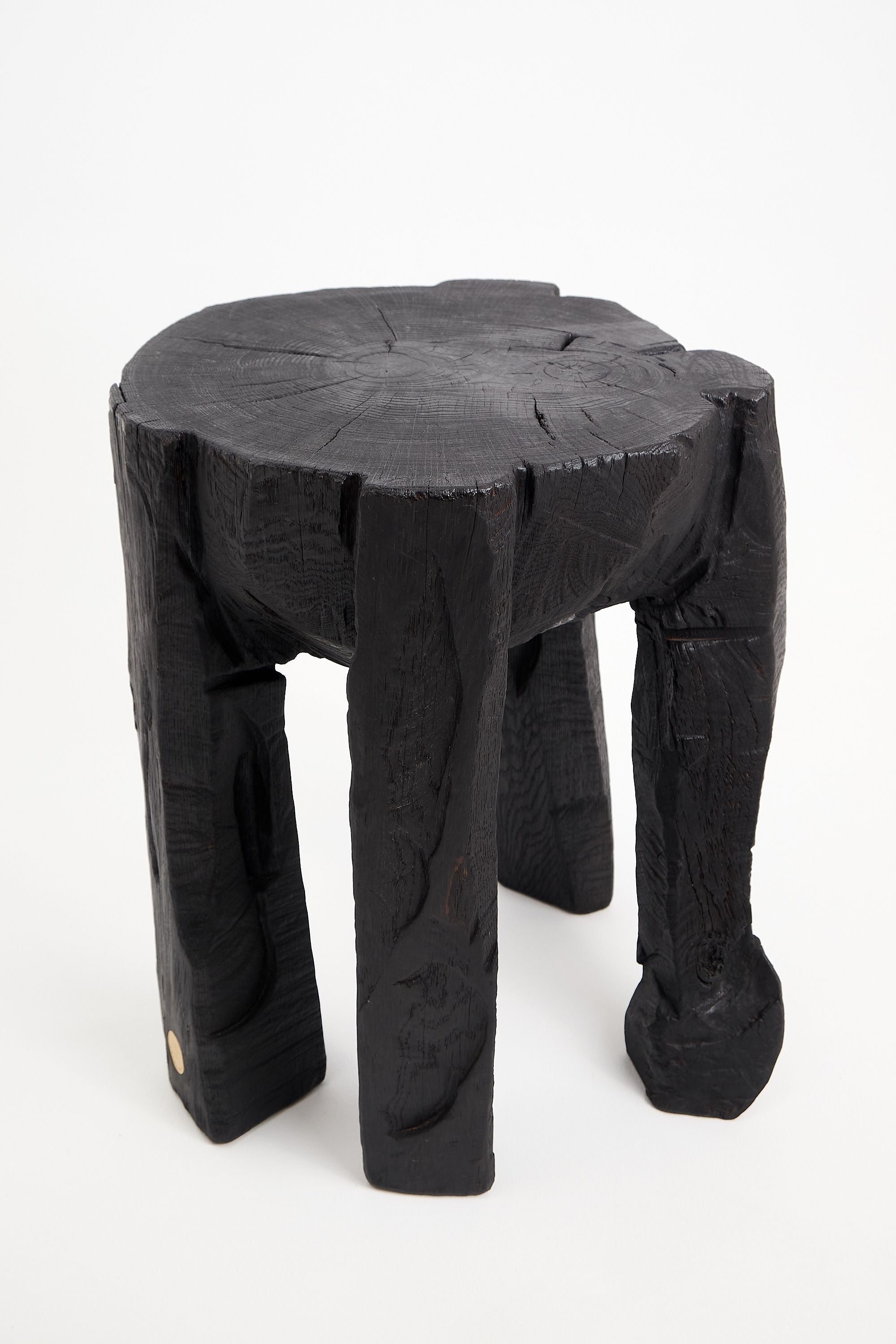 Jownik, Charred Round Coffee Table - image 12