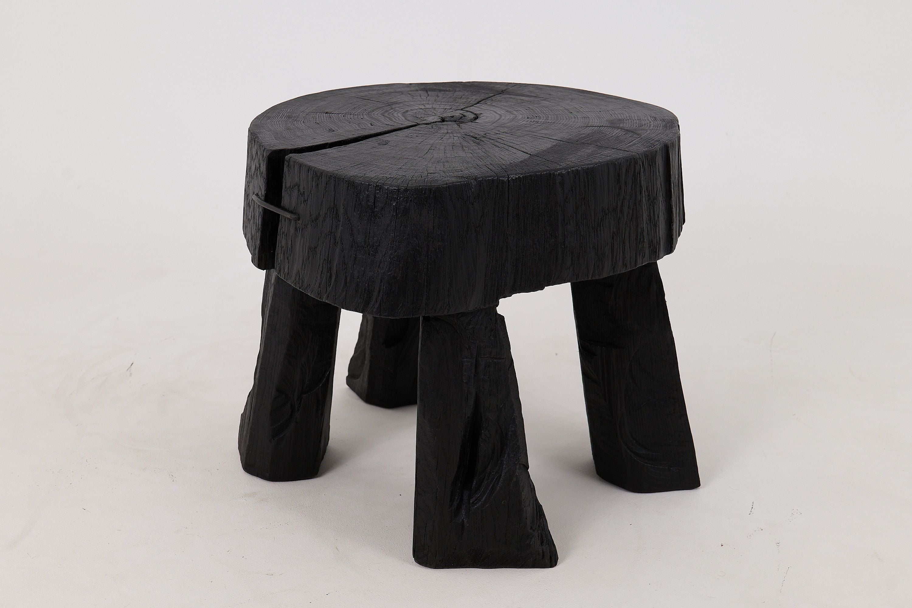 Jownik, Charred Round Coffee Table - image 6