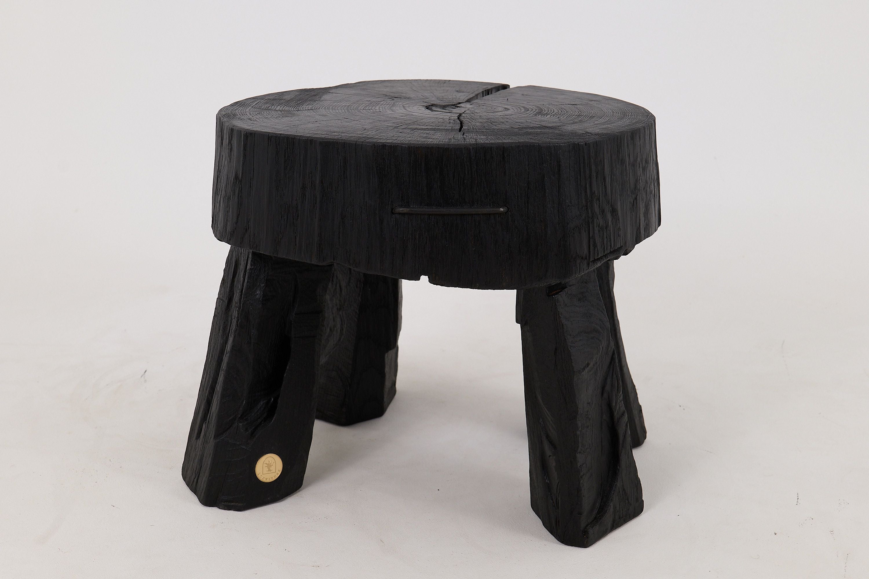 Jownik, Charred Round Coffee Table - image 11