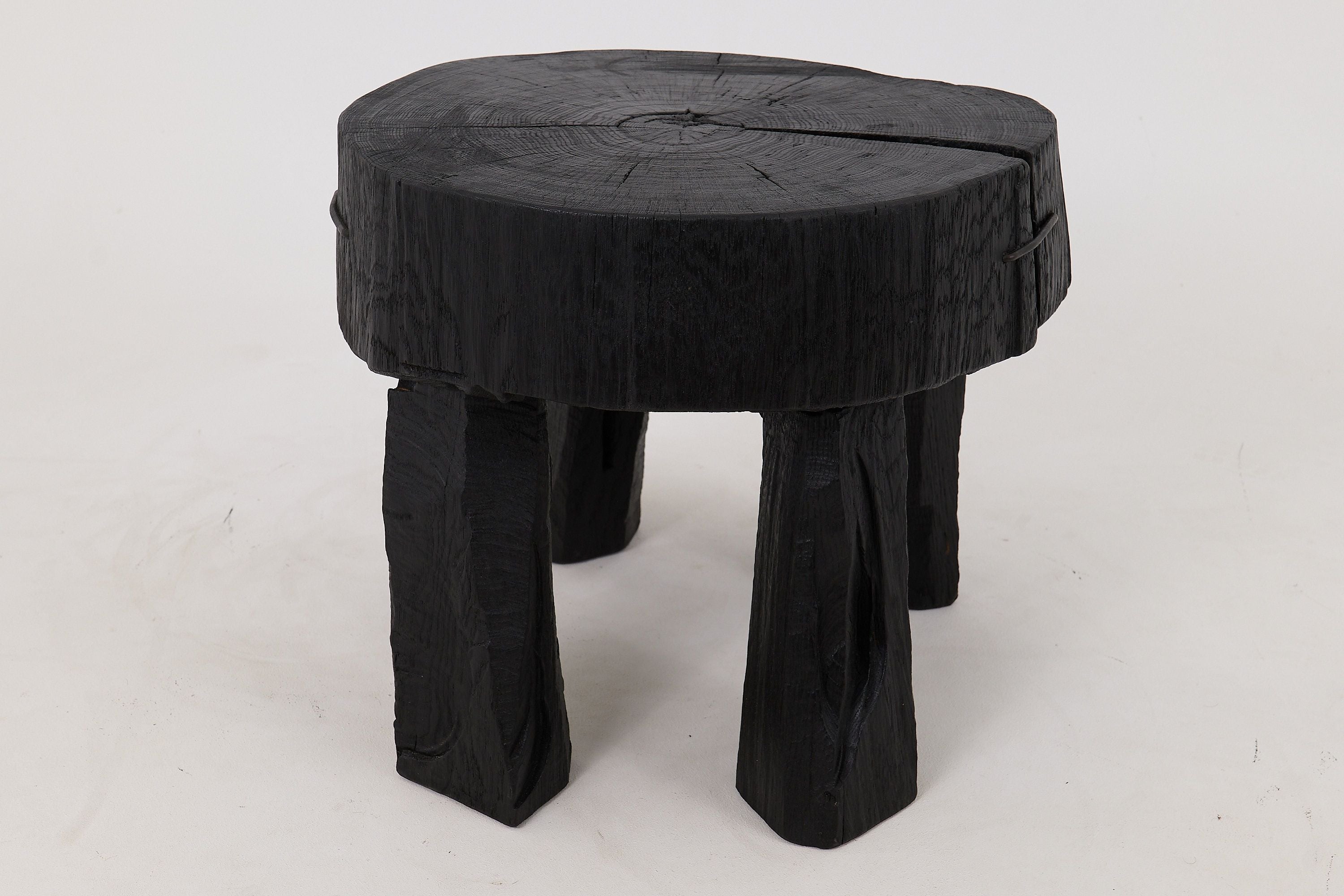 Jownik, Charred Round Coffee Table - image 16