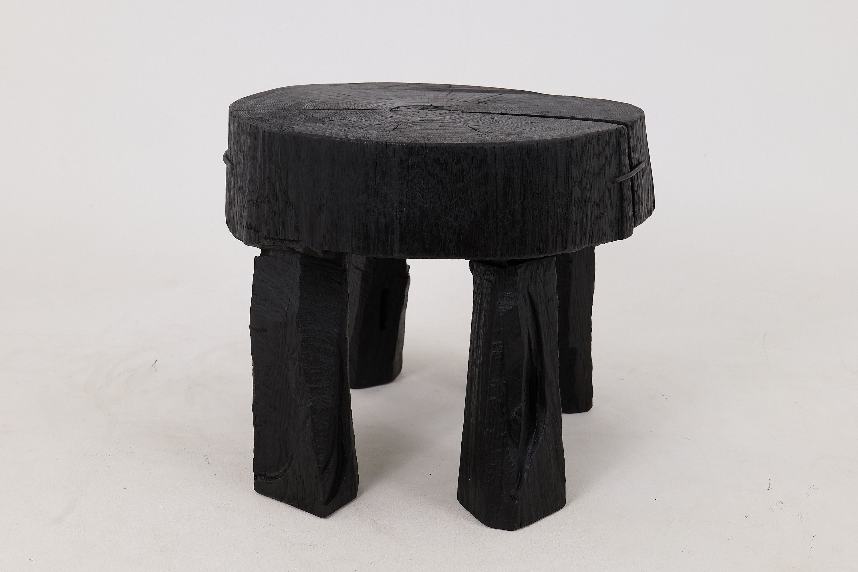 Jownik, Charred Round Coffee Table - image 14