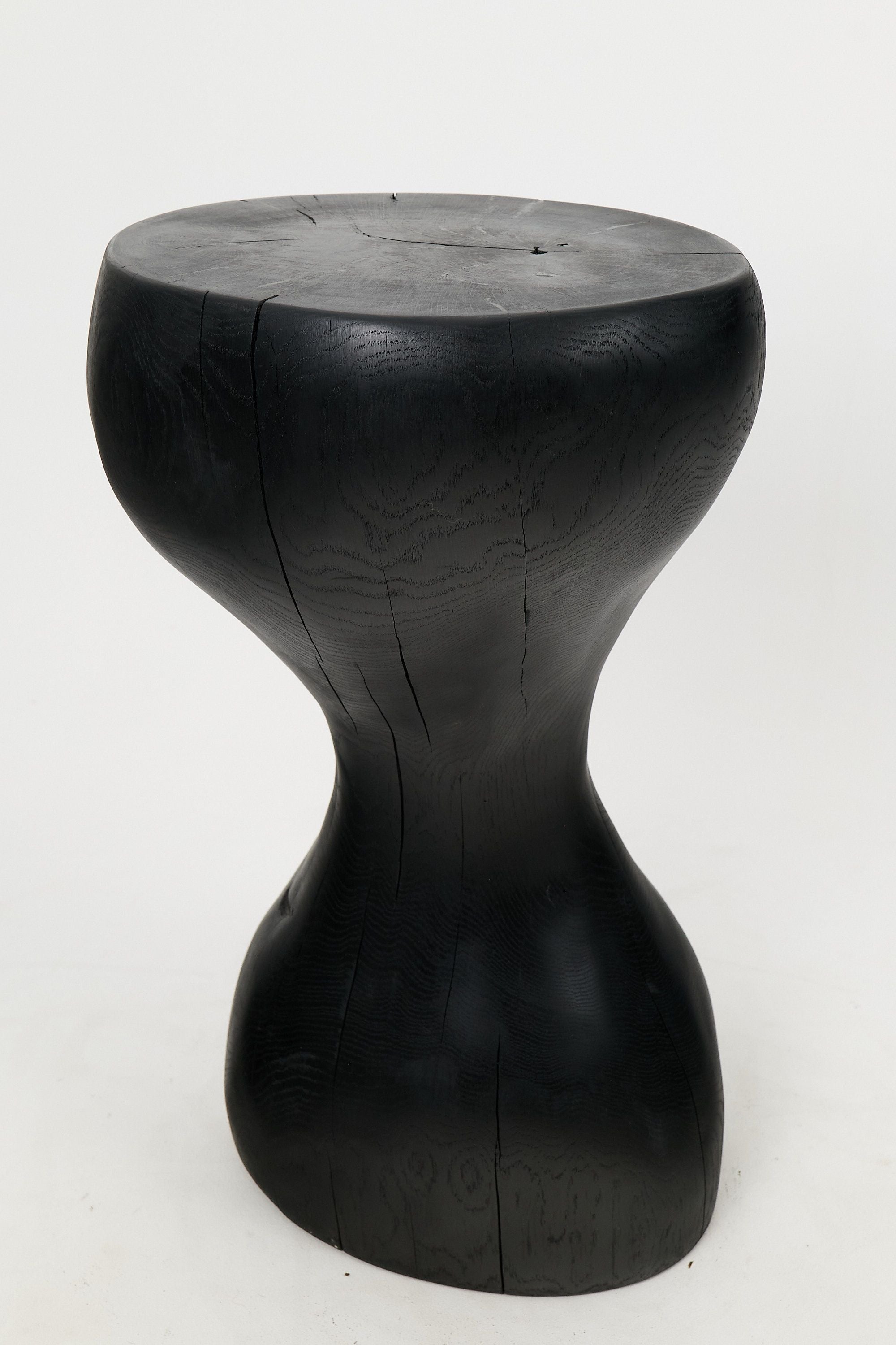 Jownik, Charred Hourglass Side Table - image 5