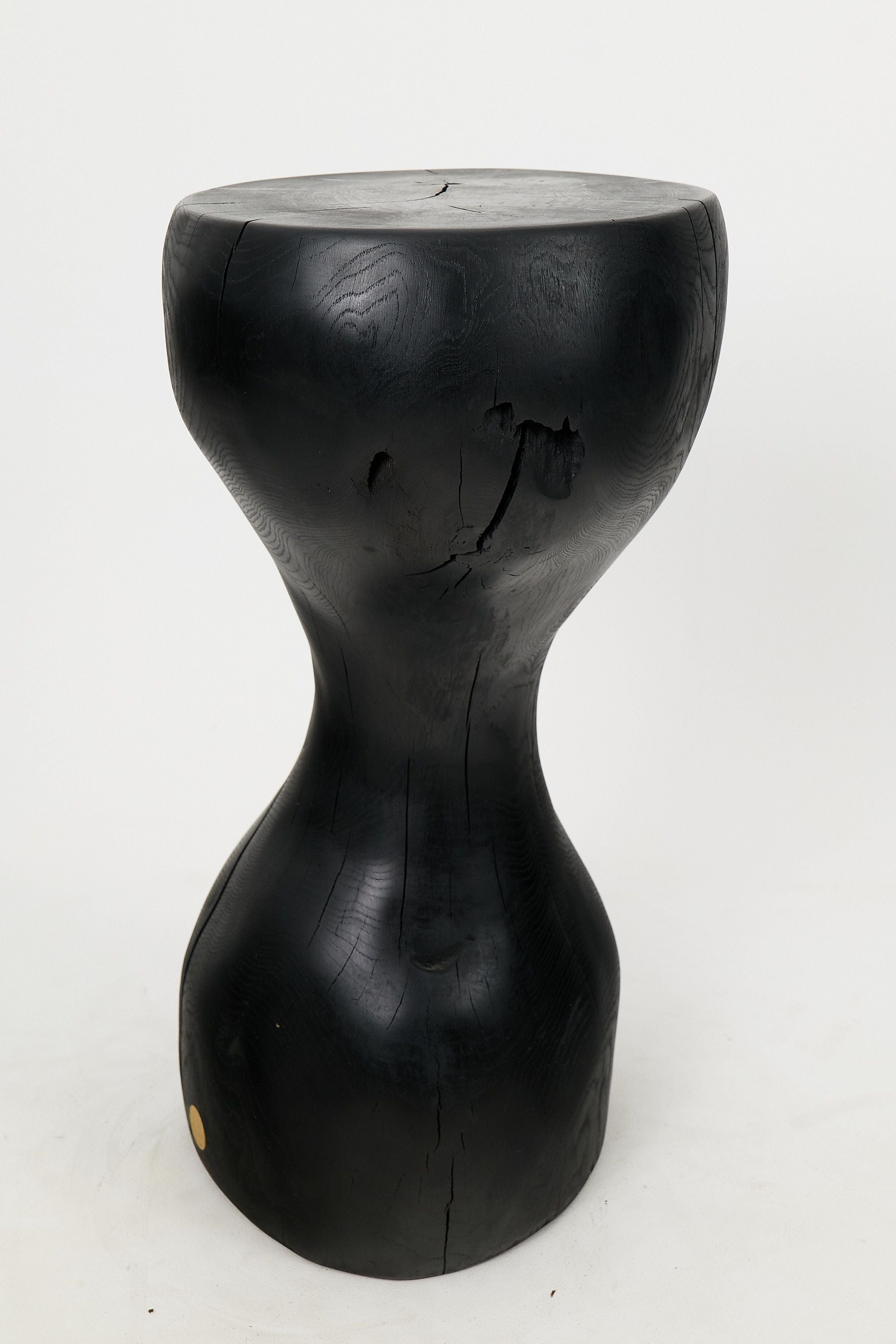 Jownik, Charred Hourglass Side Table - image 12