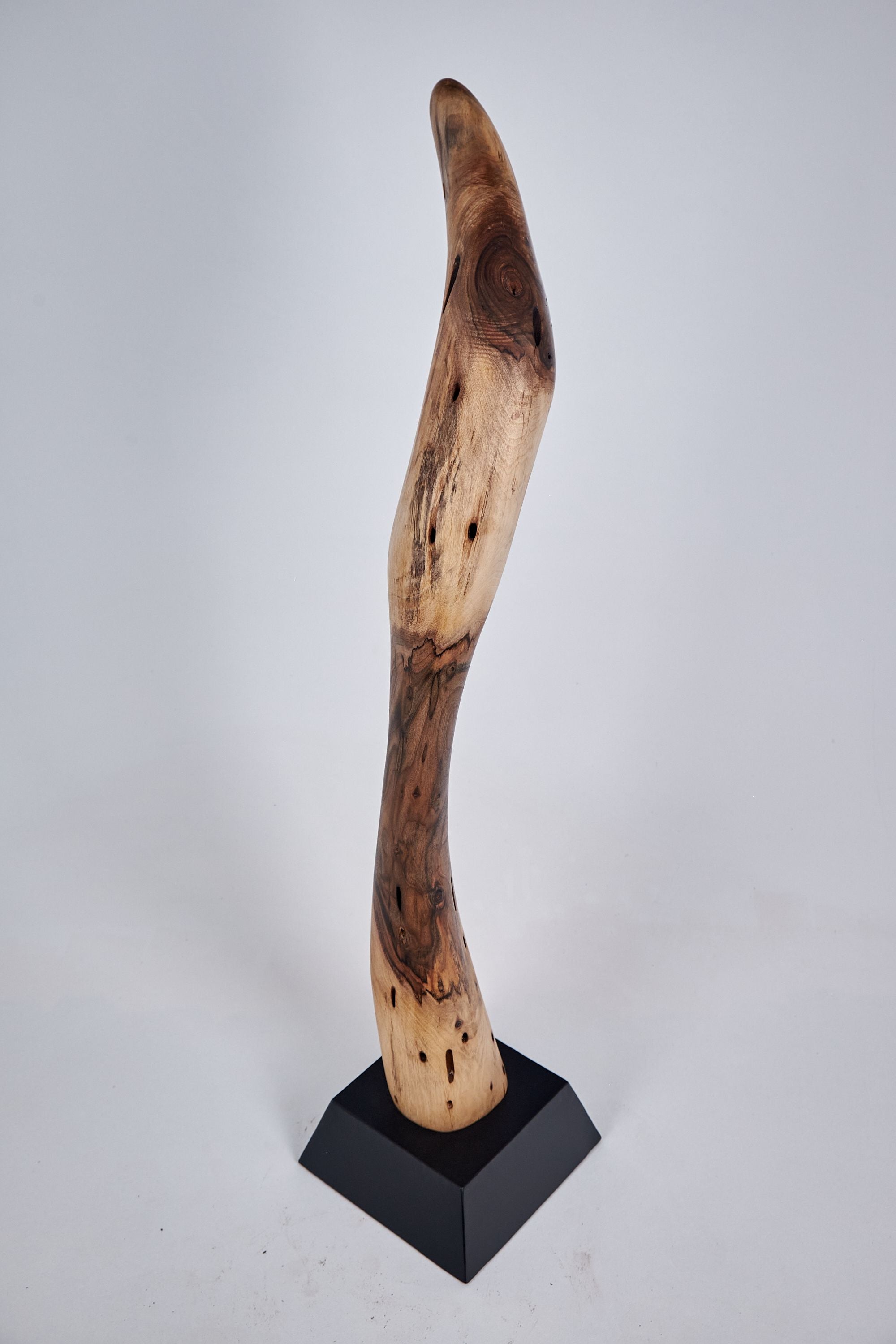 Still Stand Abstract Wood Sculpture - image 15